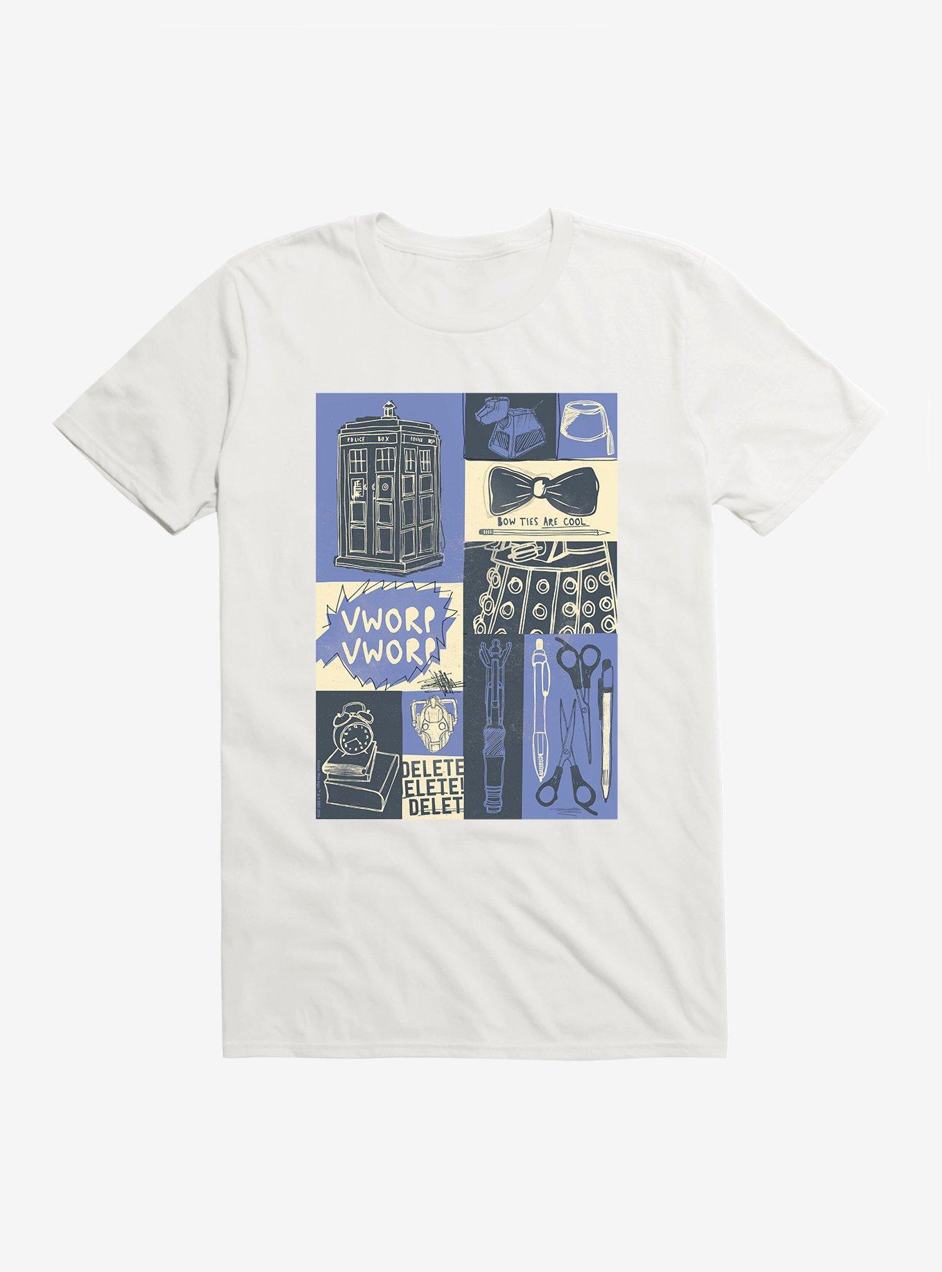 Doctor Who Tardis Classic Icons T-Shirt, , hi-res