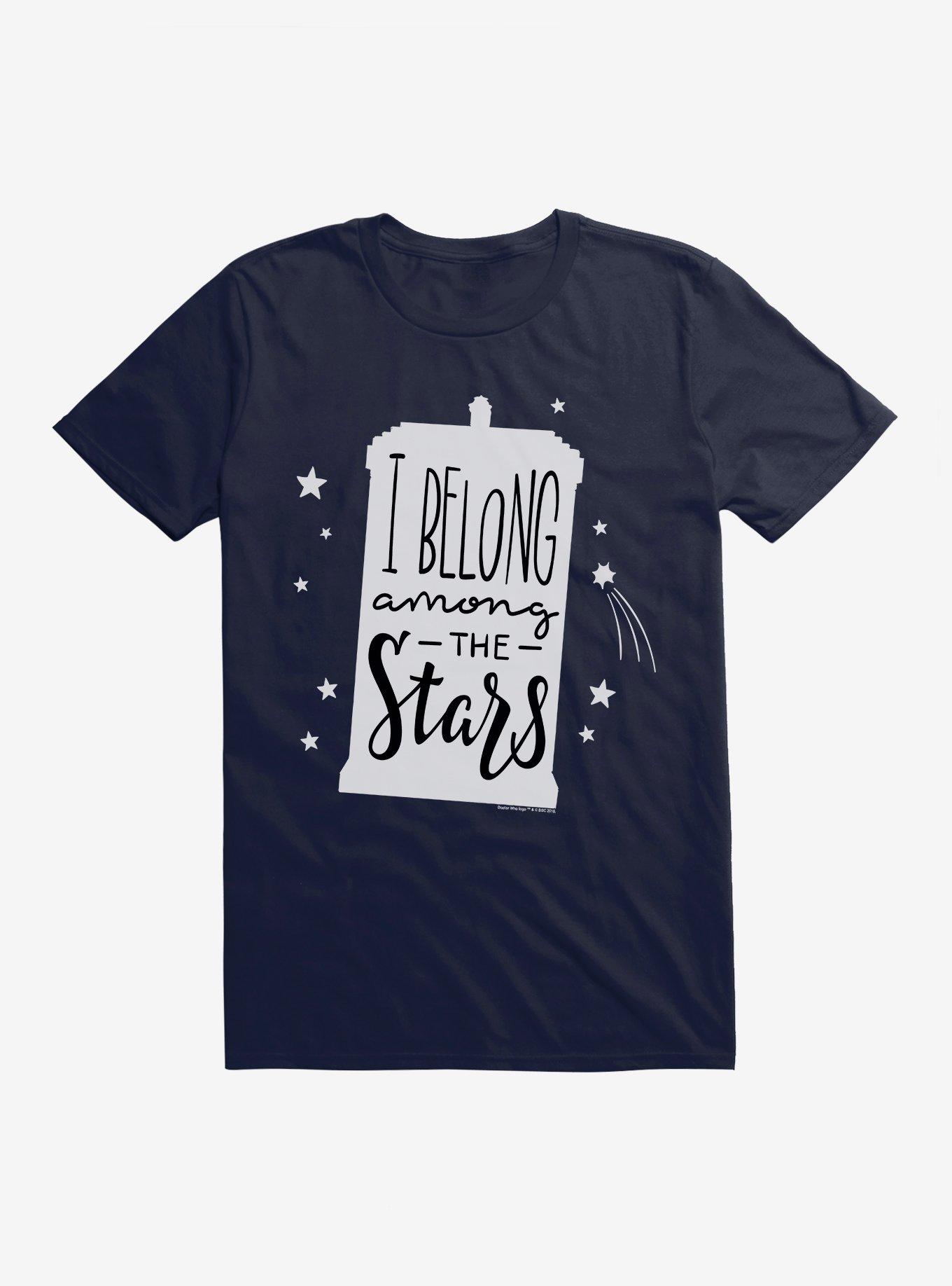 Doctor Who Tardis Among The Stars T-Shirt