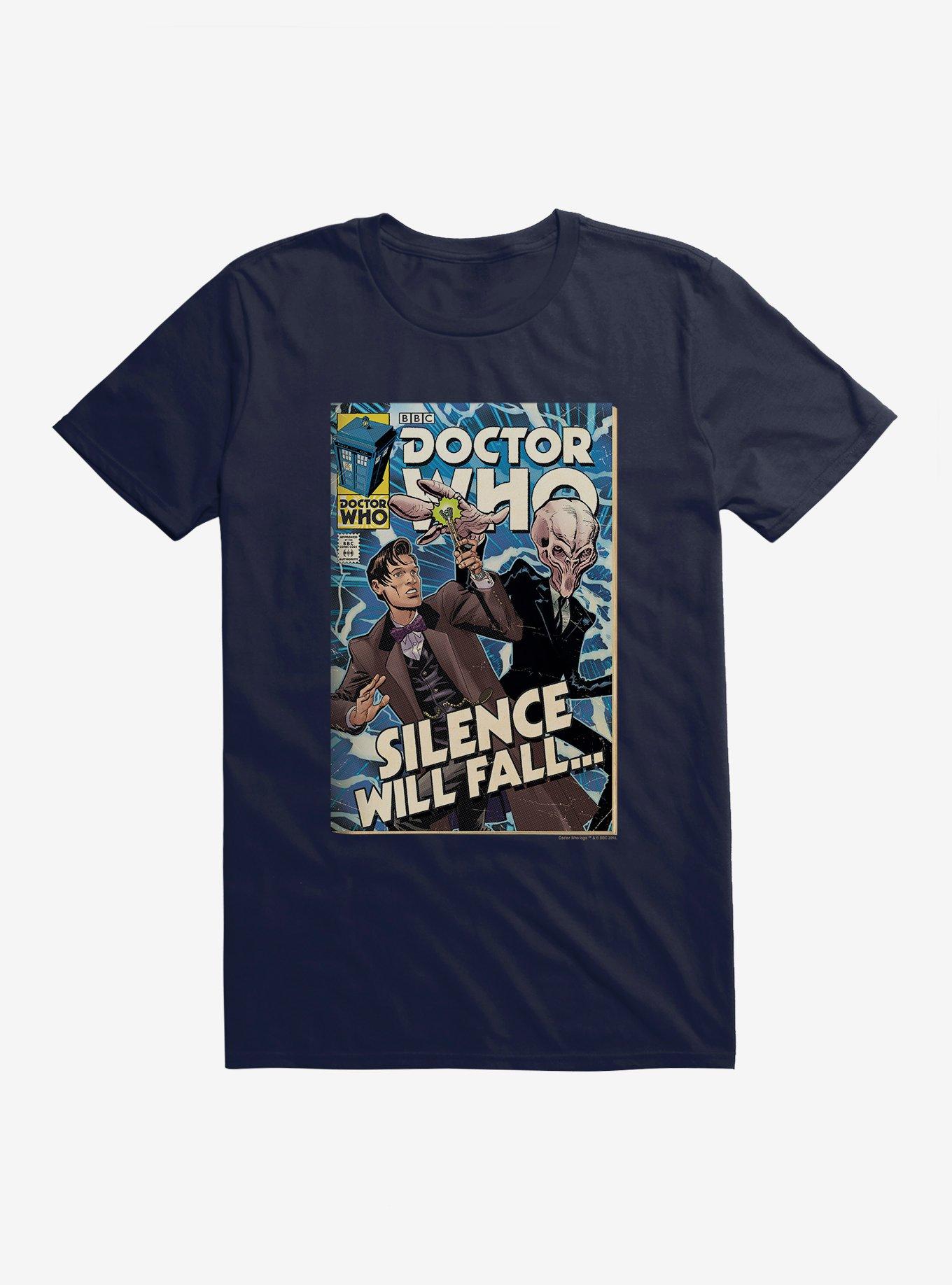 Doctor Who The Eleventh Doctor Silence Comic T-Shirt