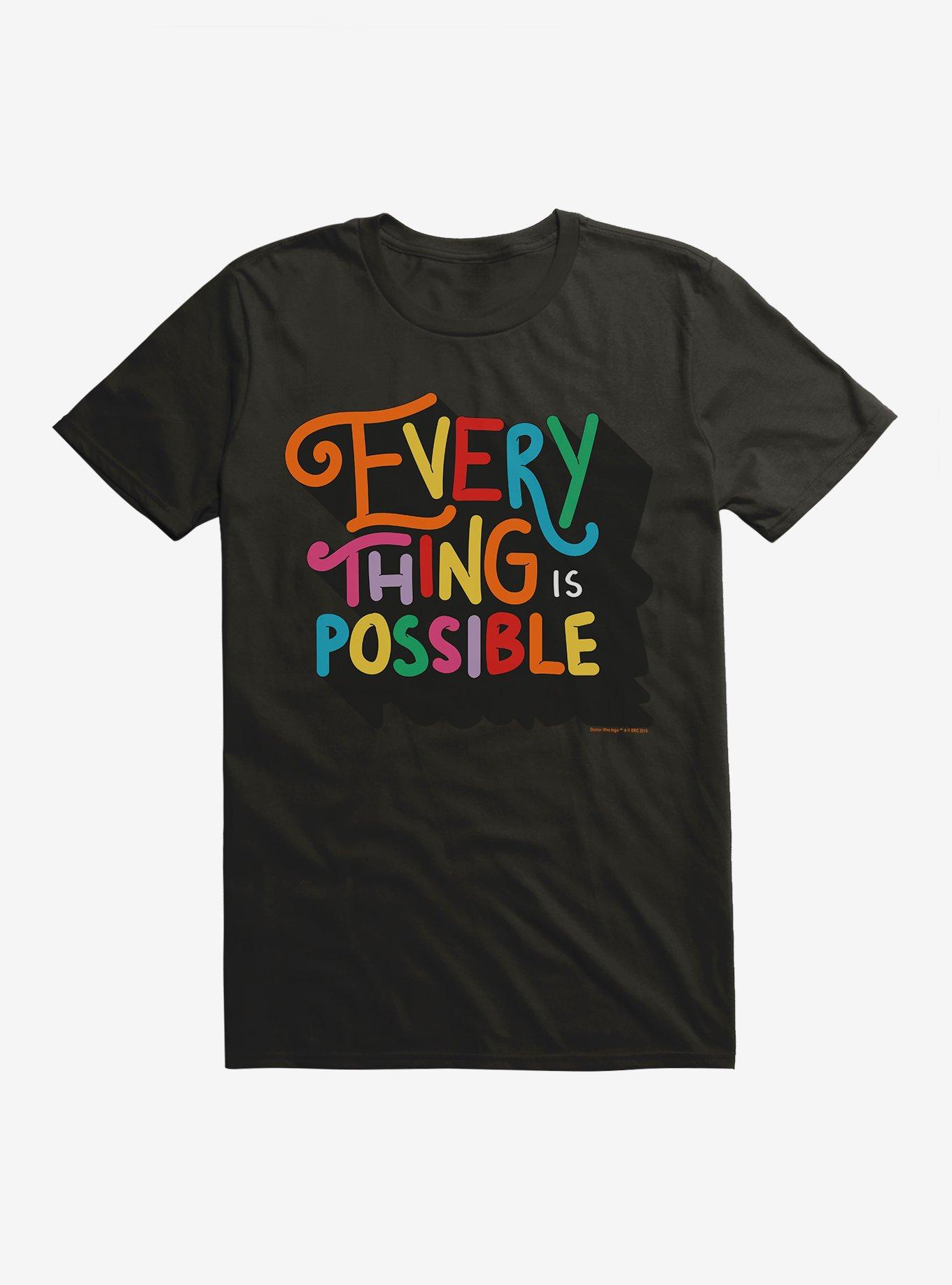 Doctor Who Thirteenth Doctor Everything Is Possible T-Shirt, , hi-res