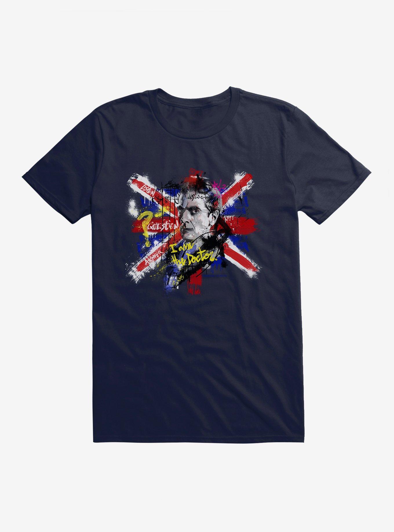 Doctor Who Twelfth Doctor I Am The Doctor Graffiti T-Shirt