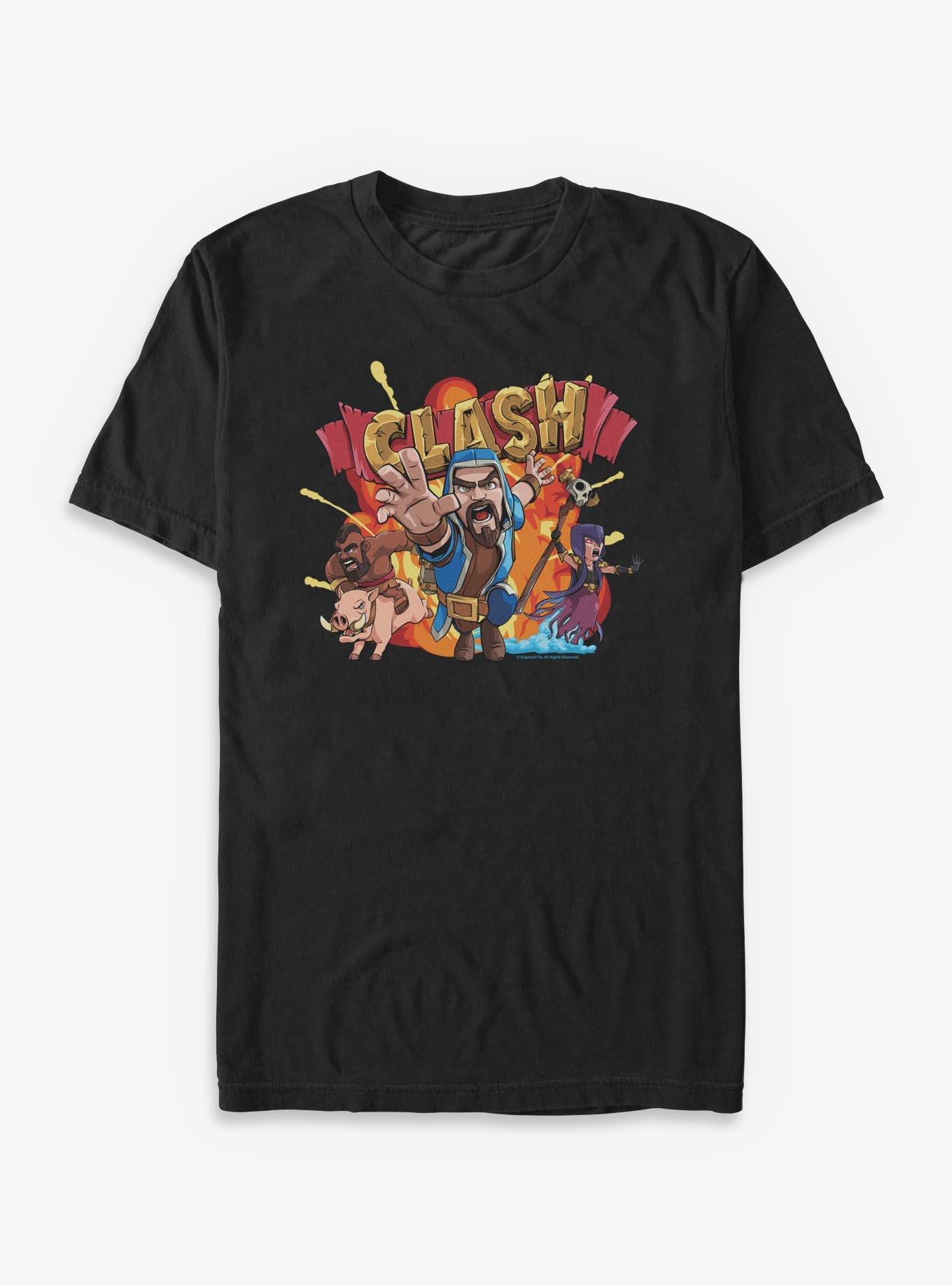 Clash of Clans Rider Wizard And Witch T-Shirt