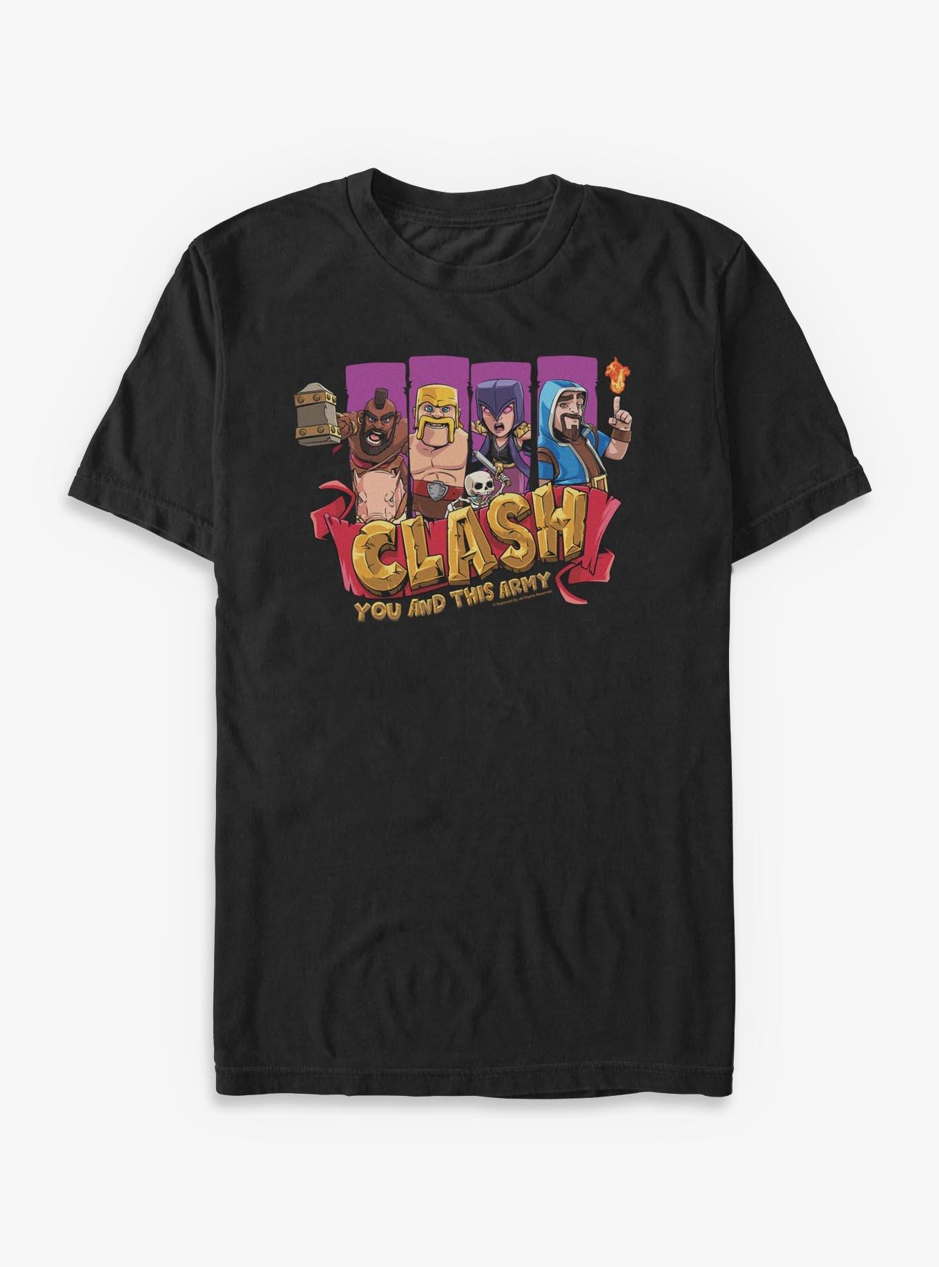 Clash of Clans Clash You And This Army T-Shirt