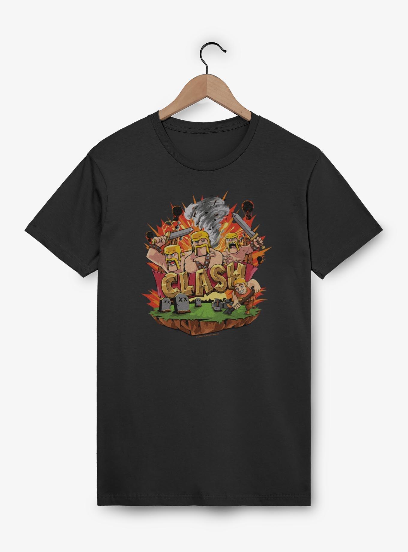 Clash of Clans Clash Grave T-Shirt, BLACK, hi-res