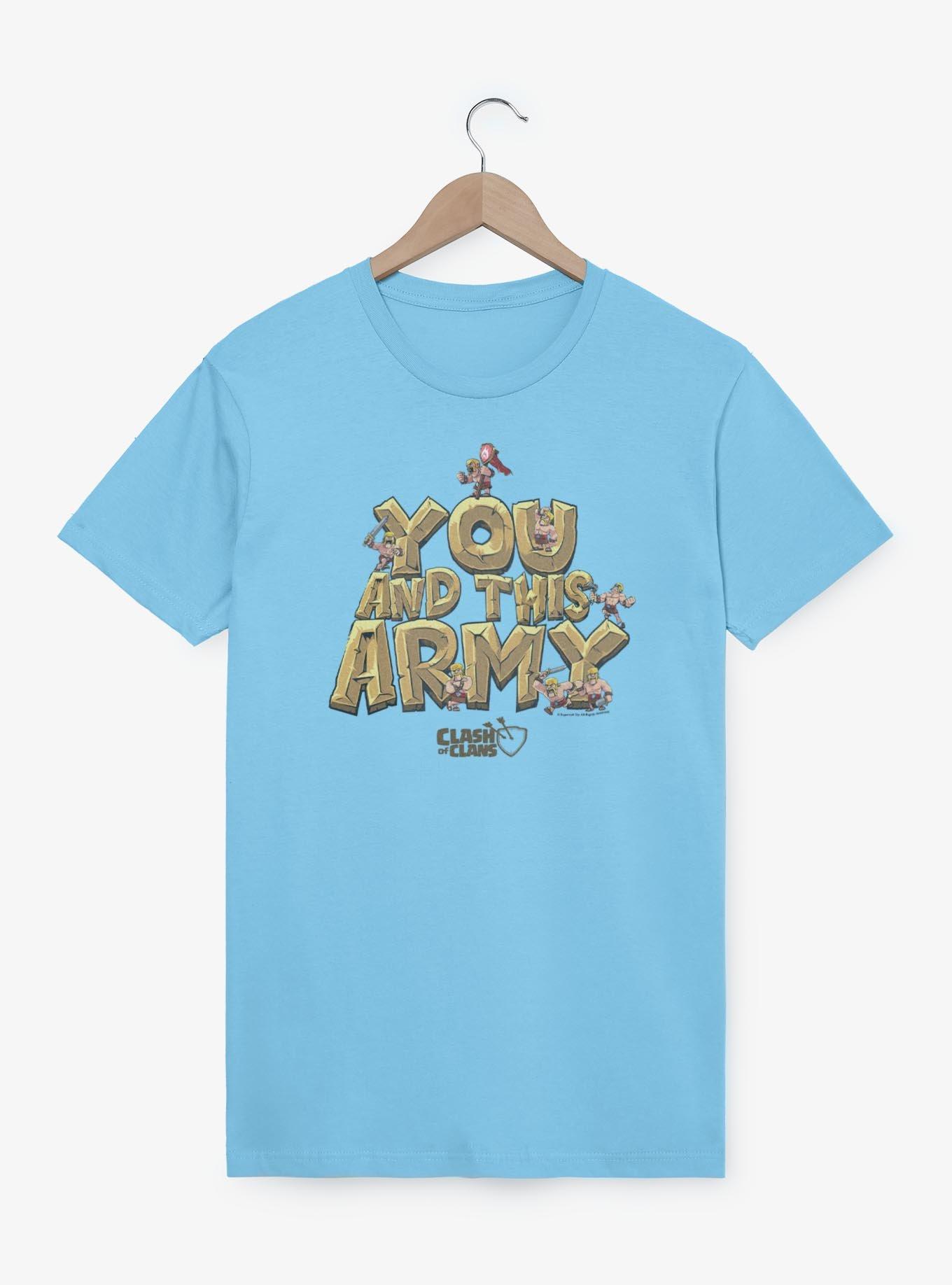 Clash of Clans You And This Army T-Shirt, , hi-res