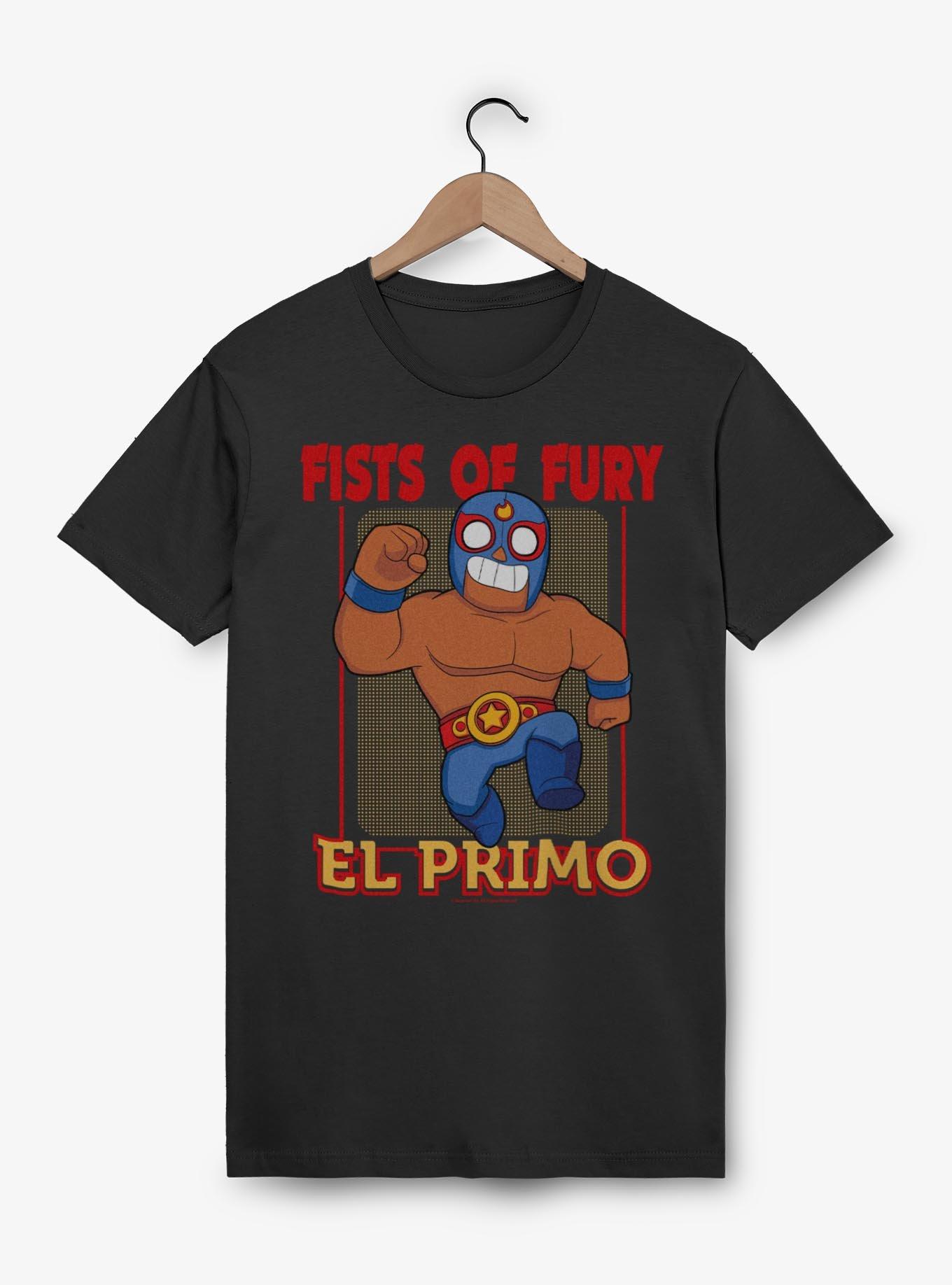Brawl Stars Legendary Primo T-Shirt, BLACK, hi-res
