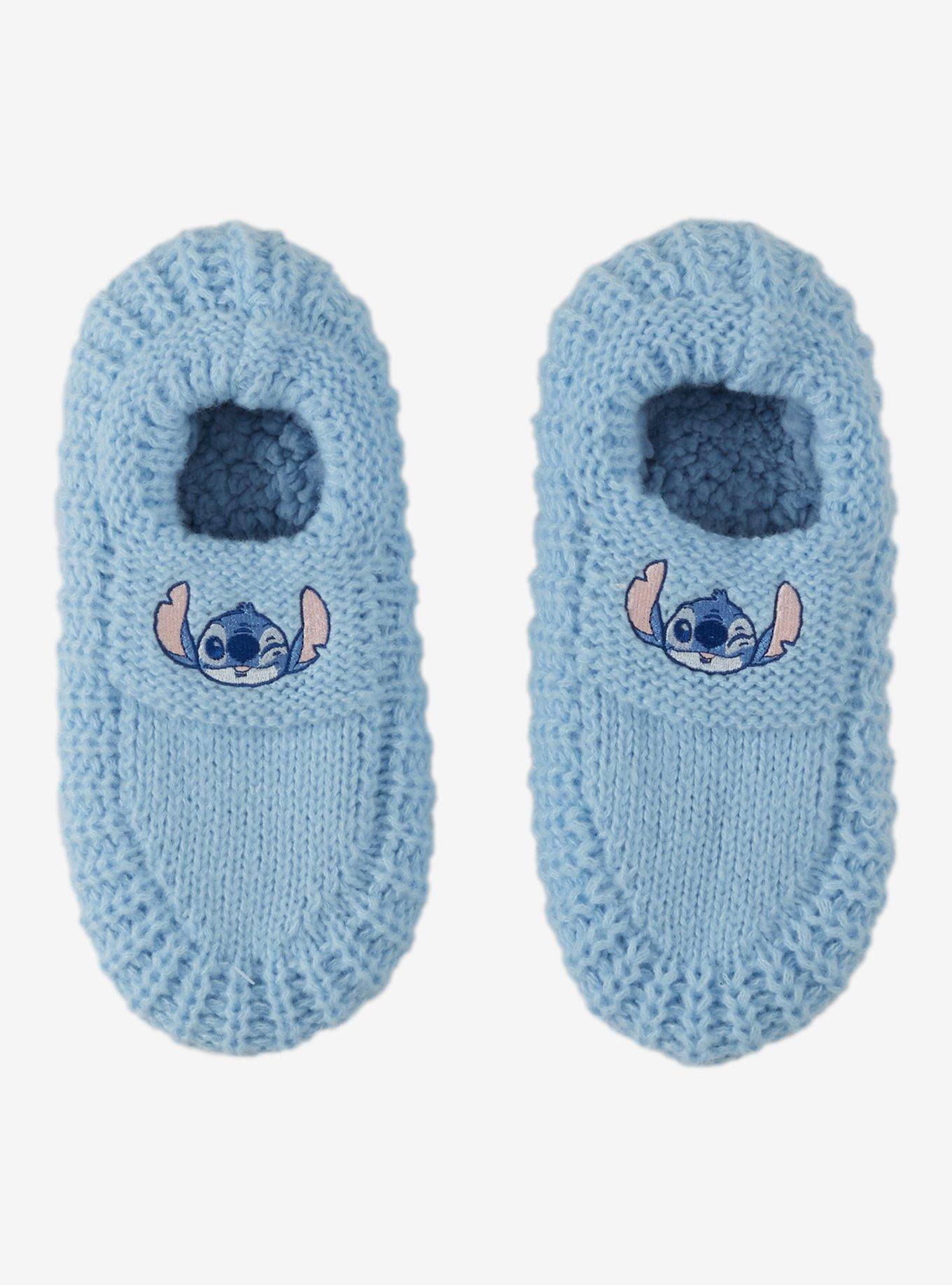 Disney Stitch Chunky Knit Cozy Slippers, , hi-res