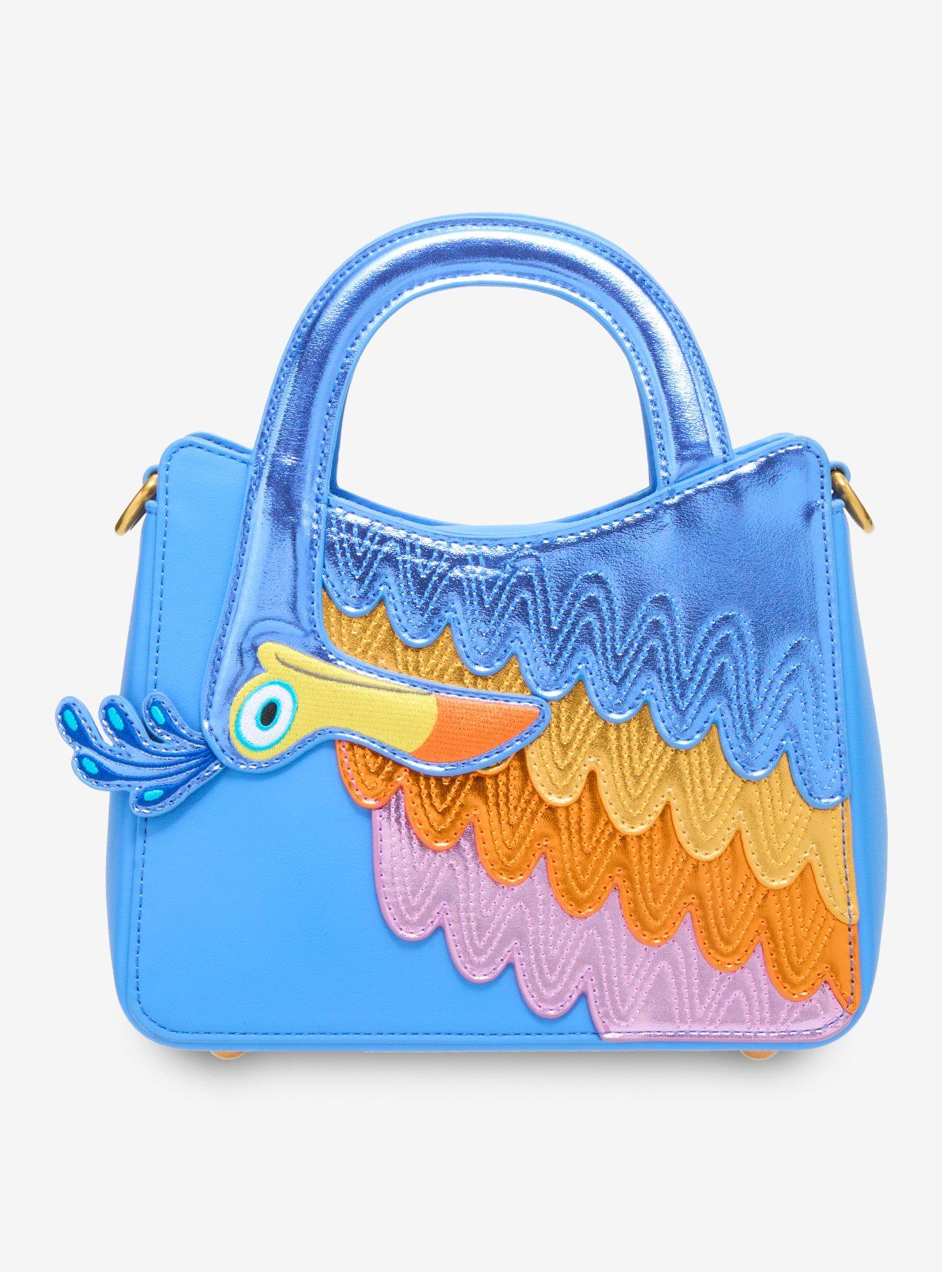 Loungefly Disney Pixar Up Kevin Iridescent Crossbody Bag, , hi-res