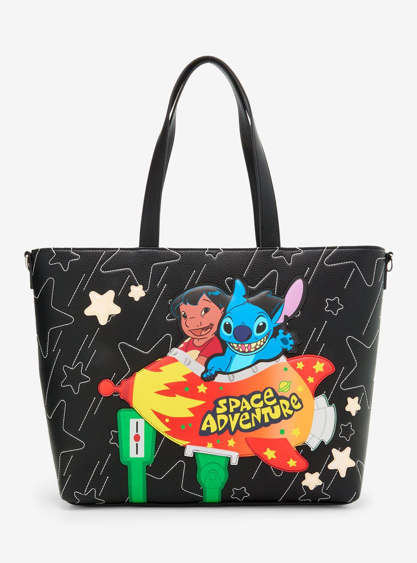 Loungefly Disney Lilo & Stitch Rocket Tote Bag With Coin Purse, , hi-res