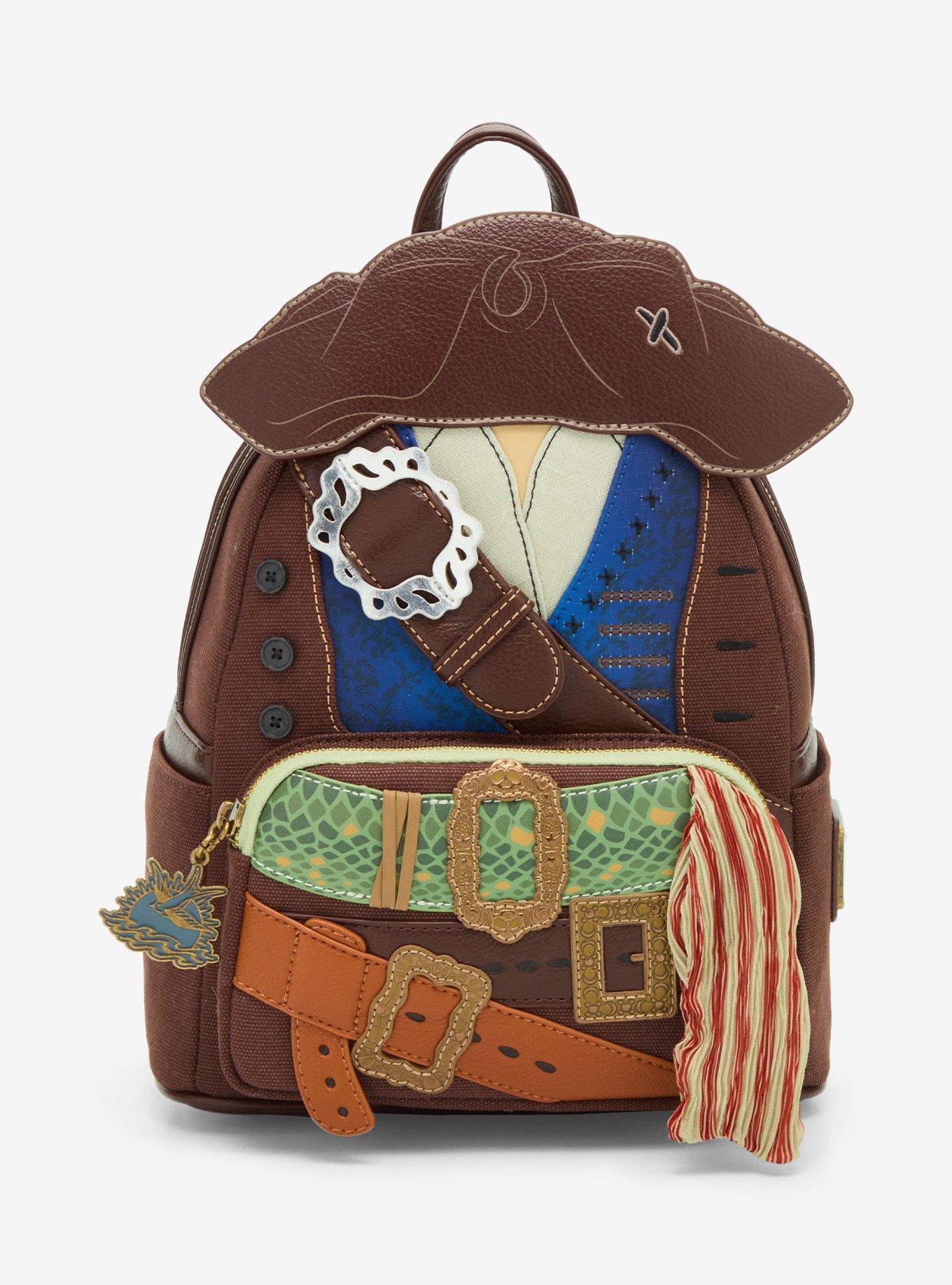 Loungefly Disney Pirates Of The Caribbean Jack Sparrow Figural Mini Backpack, , hi-res