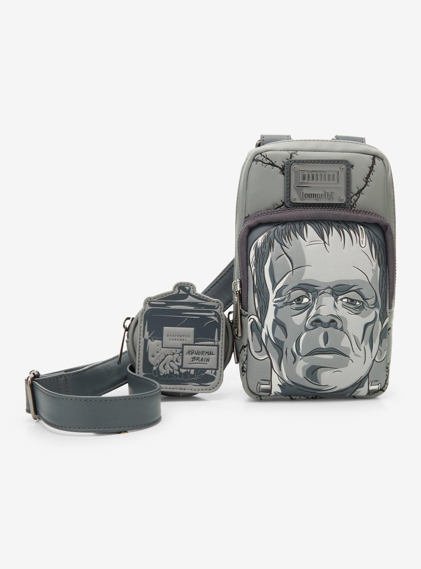 Loungefly Universal Monsters Frankenstein Crossbody Bag With Coin Purse, , hi-res