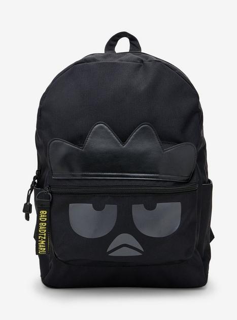 バッグ MARU Sanrio Japan Originals Badtz-Maru Monochrome Face Backpack | Hot Topic