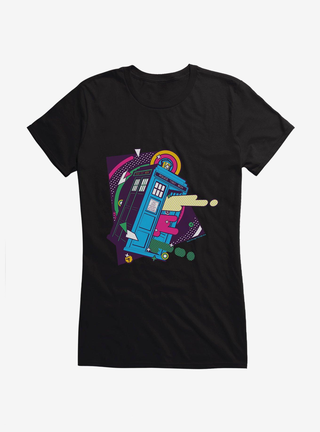 Doctor Who Tardis Bigger On The Inside Pop Art Girls T-Shirt, , hi-res