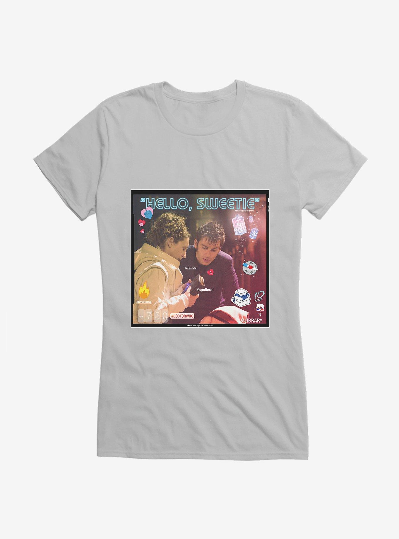 Doctor Who The Tenth Doctor Hello, Sweetie Girls T-Shirt, , hi-res