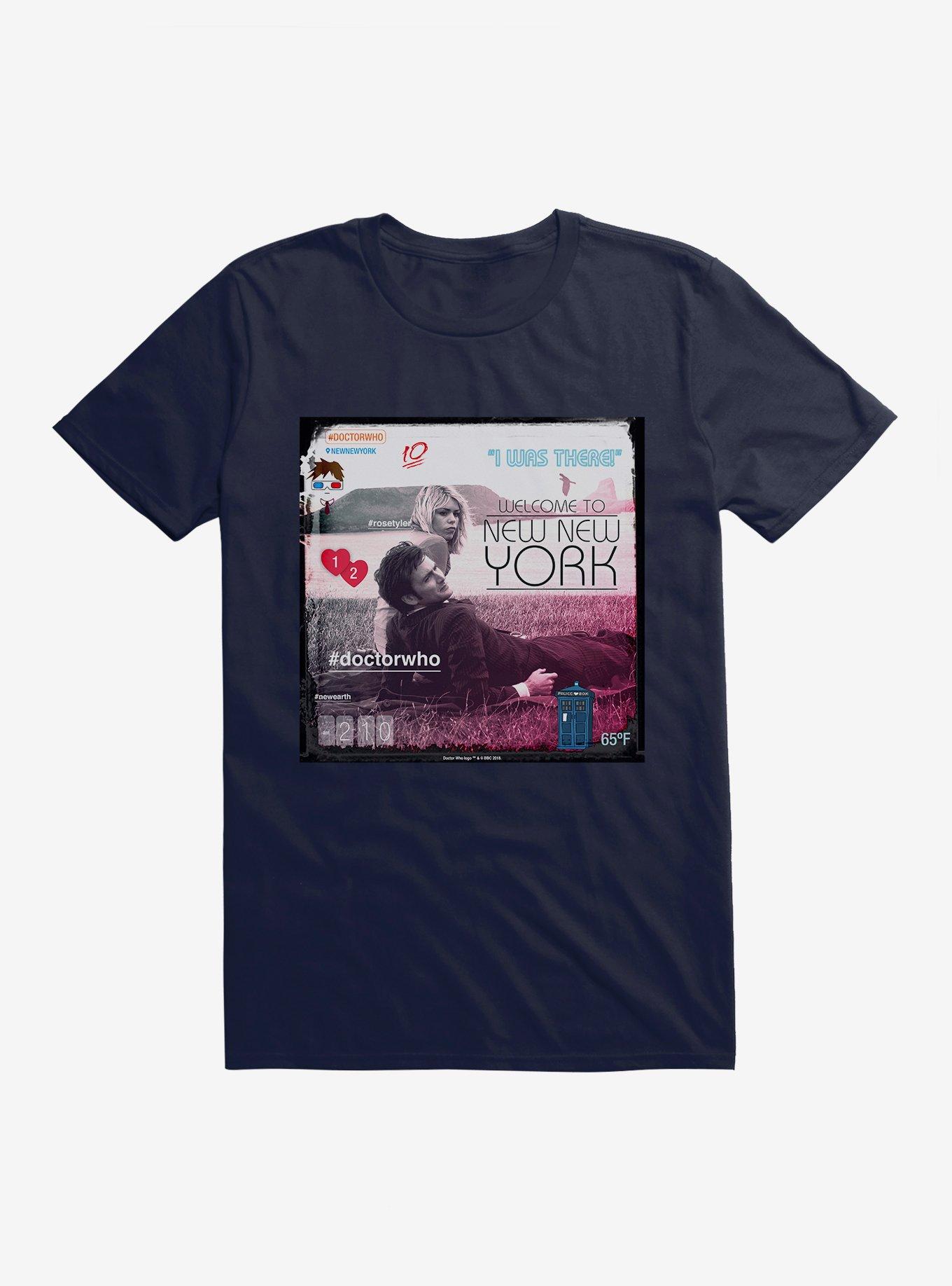 Doctor Who The Tenth Doctor Welcome To New York T-Shirt, , hi-res