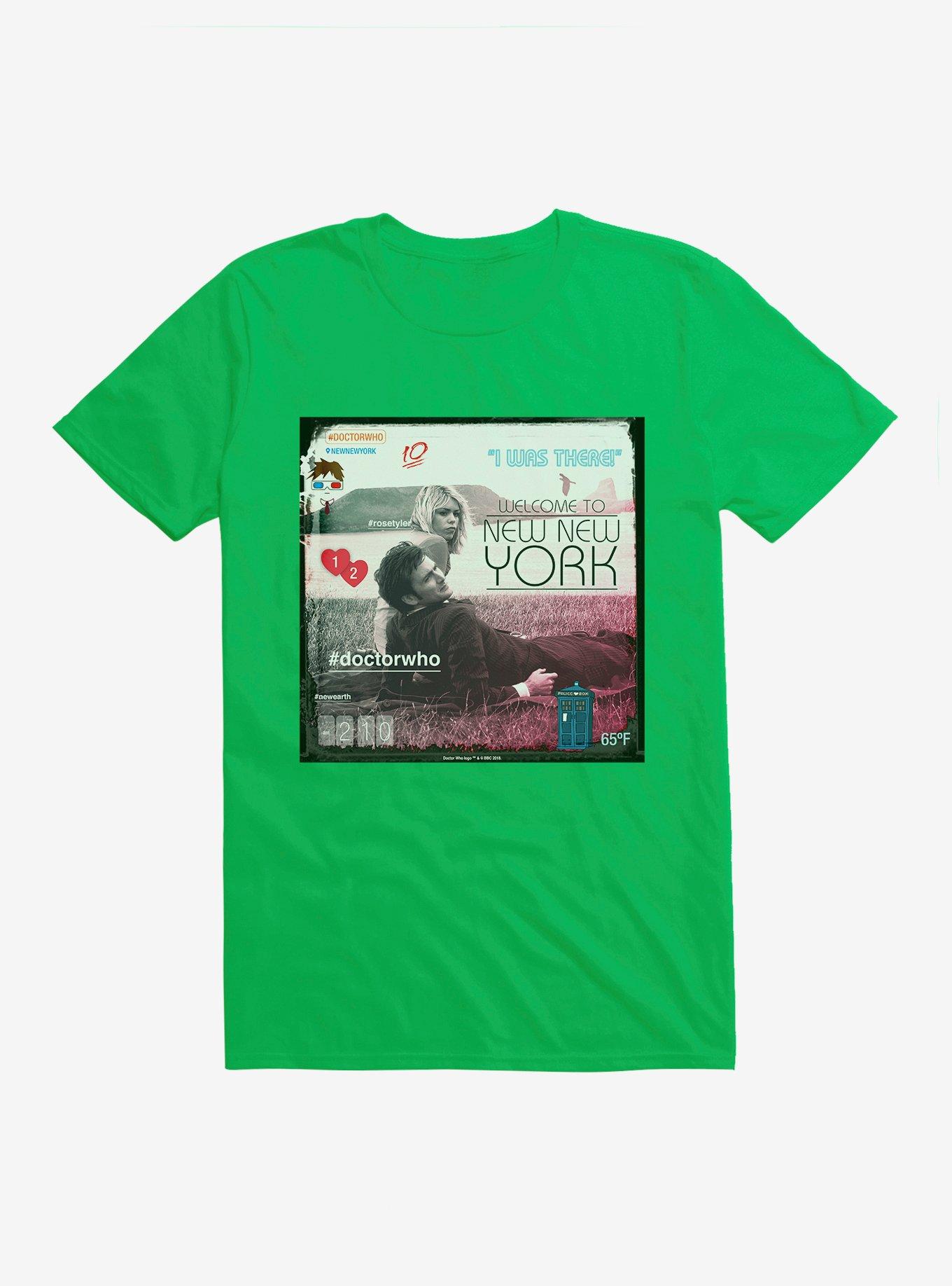 Doctor Who The Tenth Doctor Welcome To New York T-Shirt
