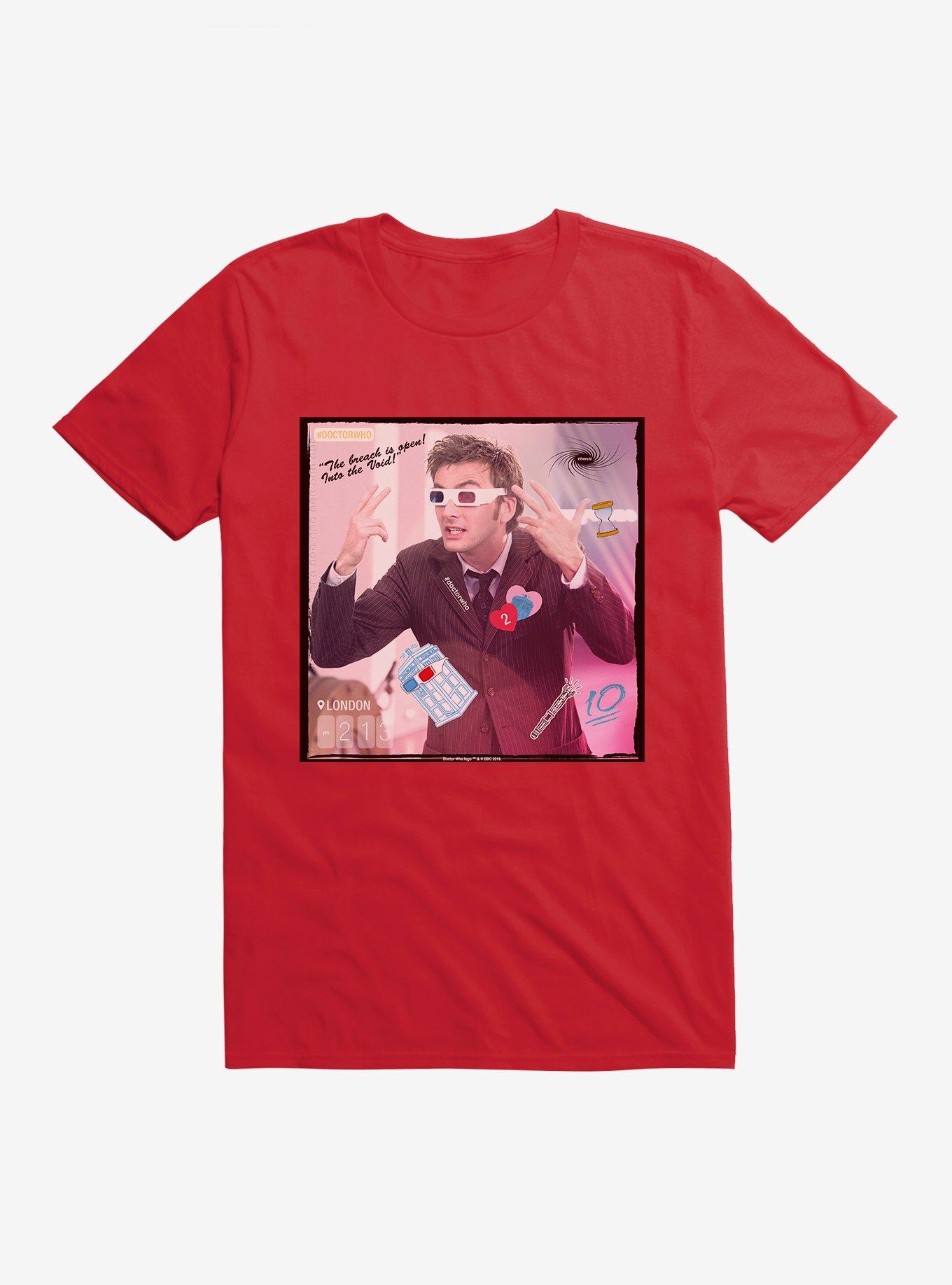 Doctor Who The Tenth Doctor Into The Void T-Shirt, , hi-res