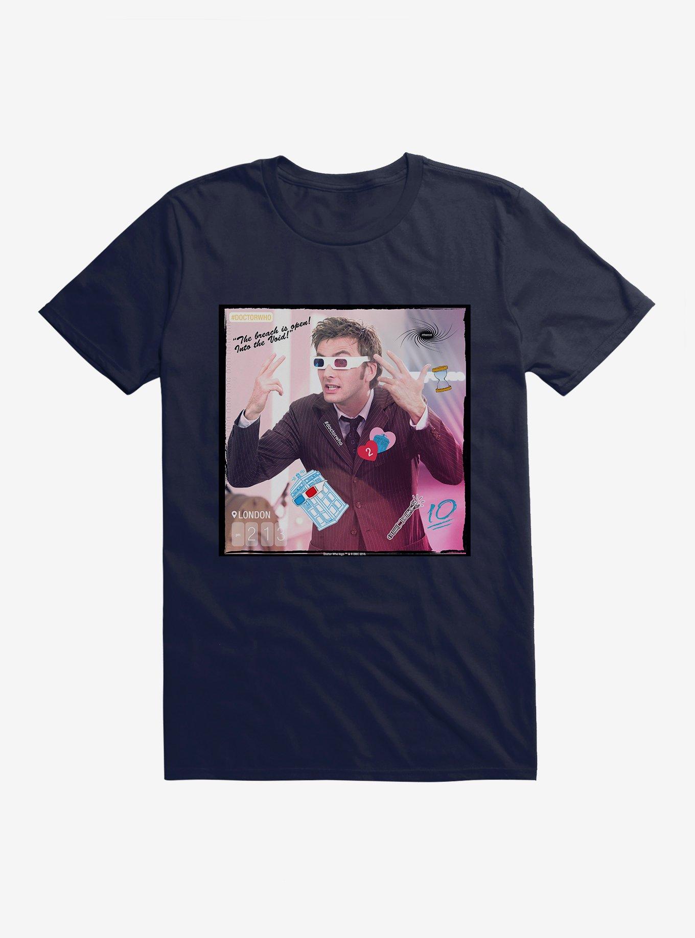 Doctor Who The Tenth Doctor Into The Void T-Shirt