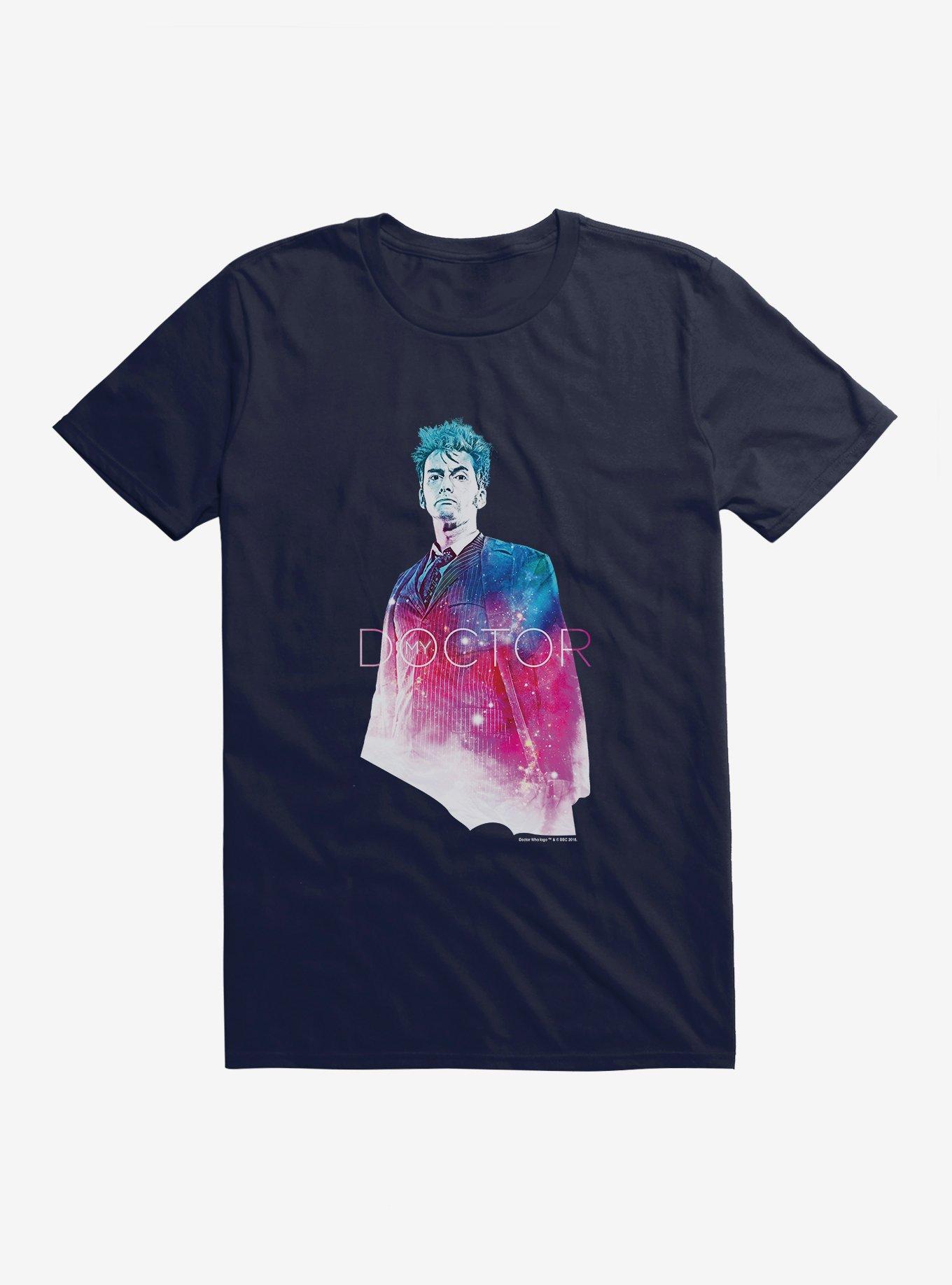 Doctor Who The Tenth Doctor Galaxy T-Shirt, , hi-res