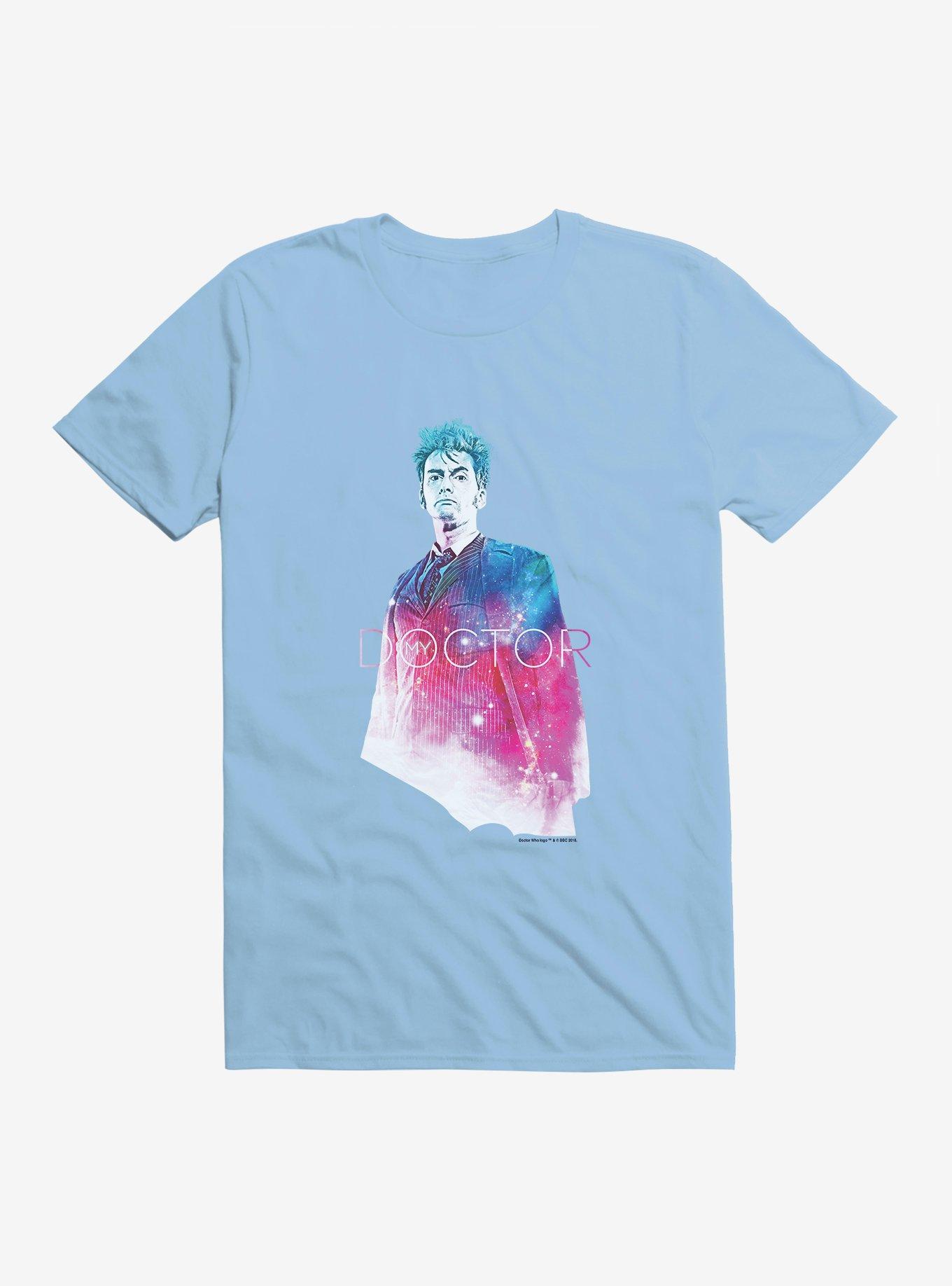 Doctor Who The Tenth Doctor Galaxy T-Shirt, , hi-res