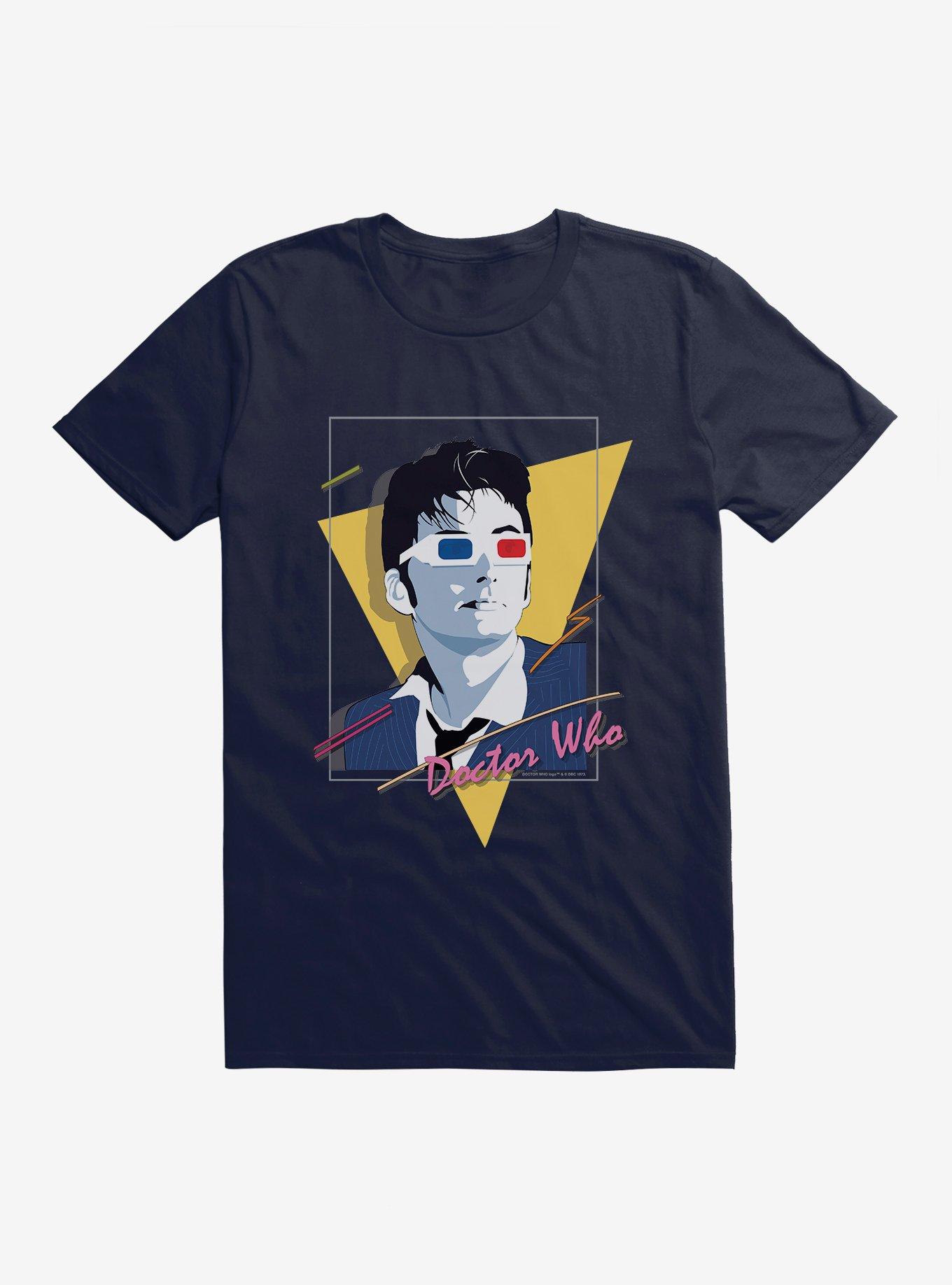 Doctor Who The Tenth Doctor 80s Art T-Shirt, , hi-res