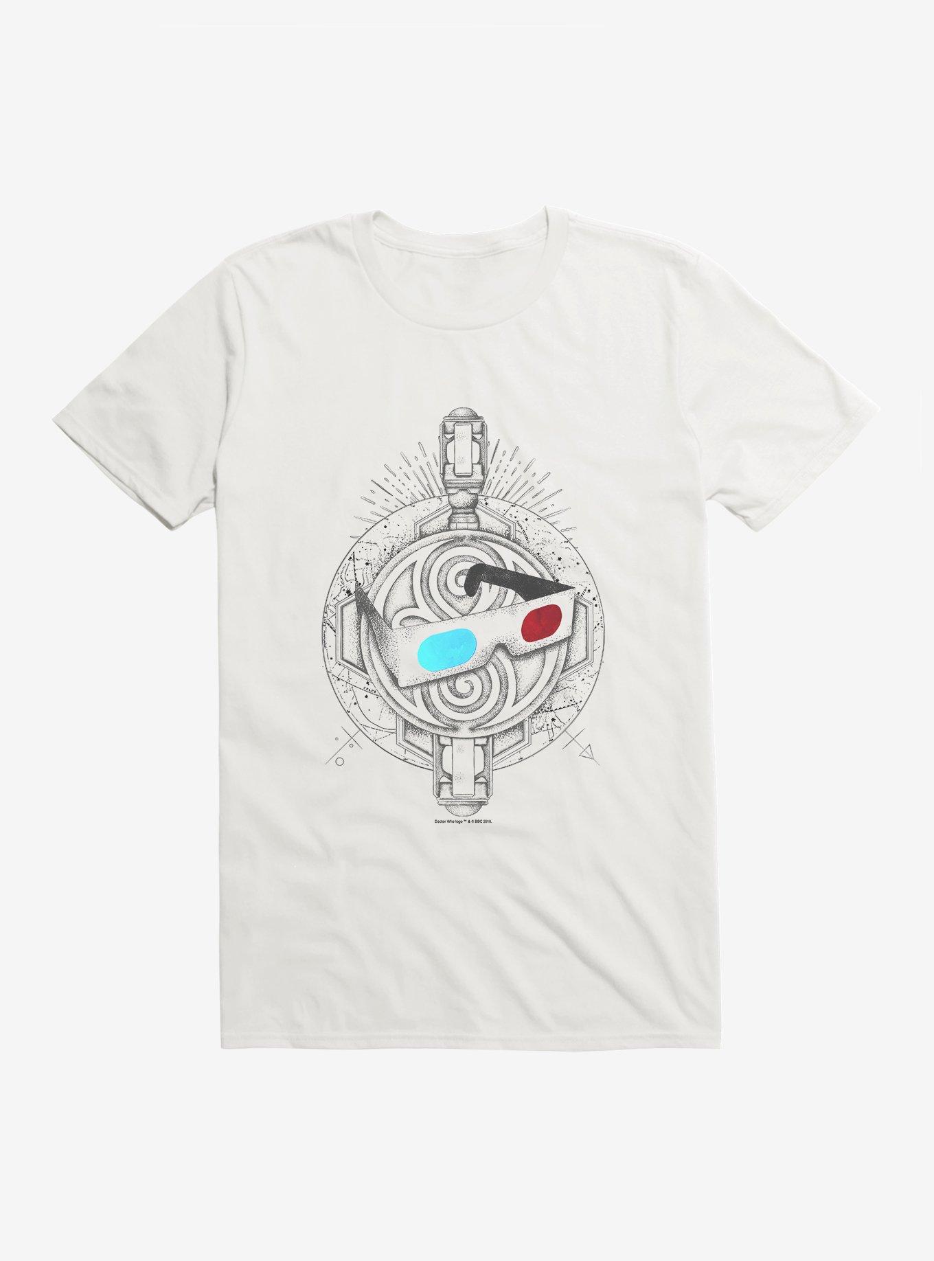 Doctor Who The Tenth Doctor 3D Glasses T-Shirt, , hi-res