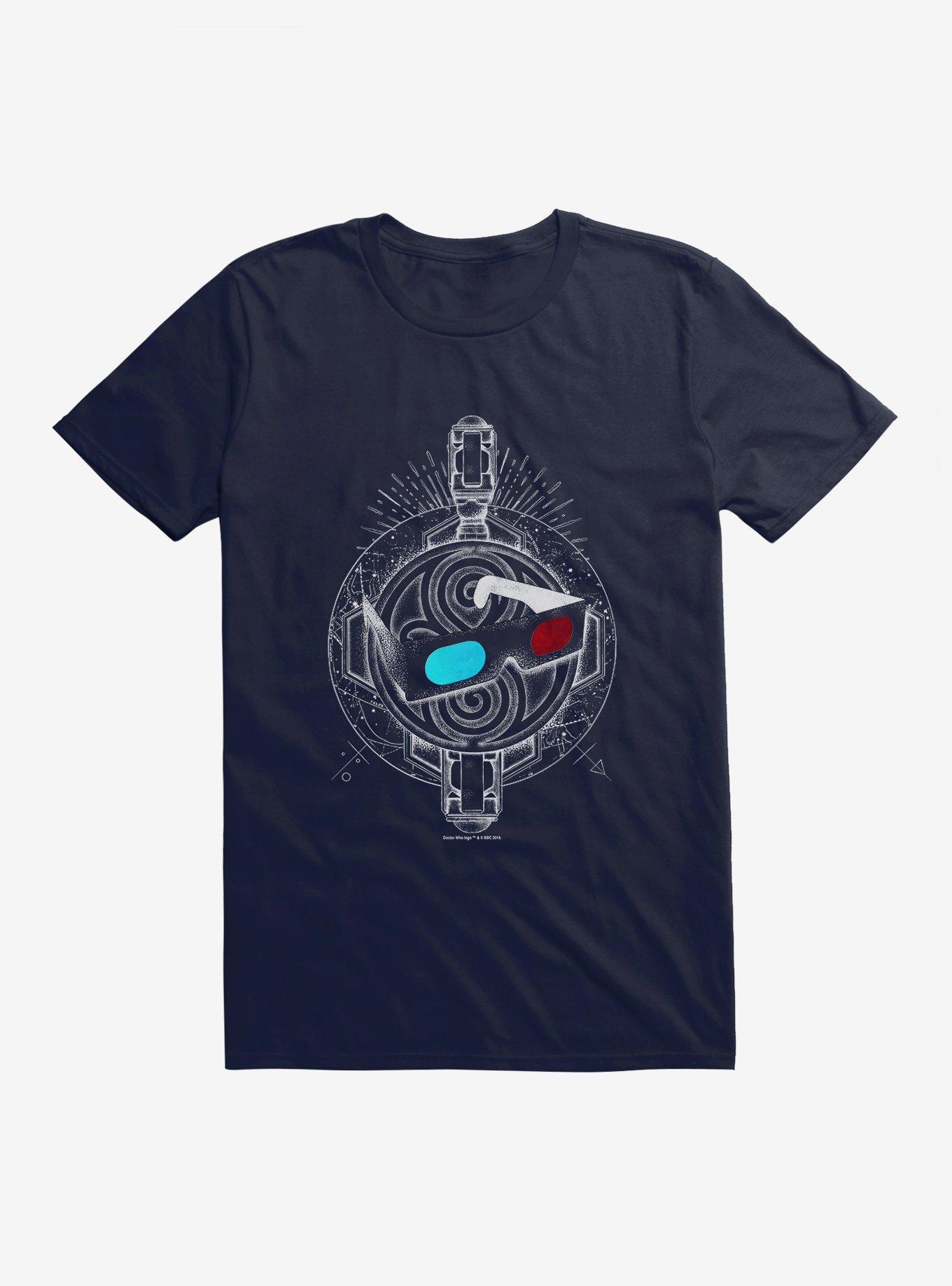 Doctor Who The Tenth Doctor 3D Glasses T-Shirt