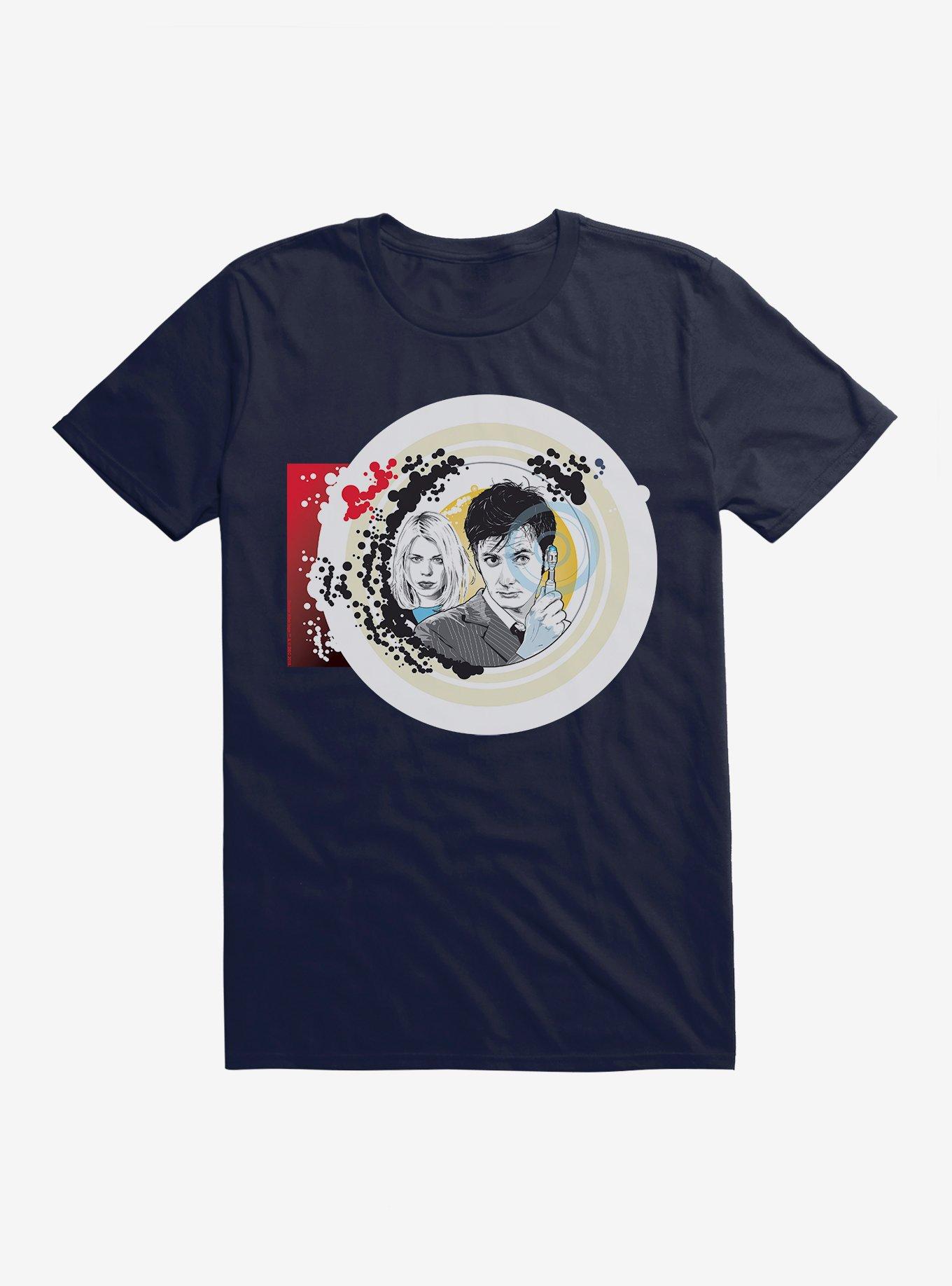 Doctor Who Tenth Doctor And Rose T-Shirt