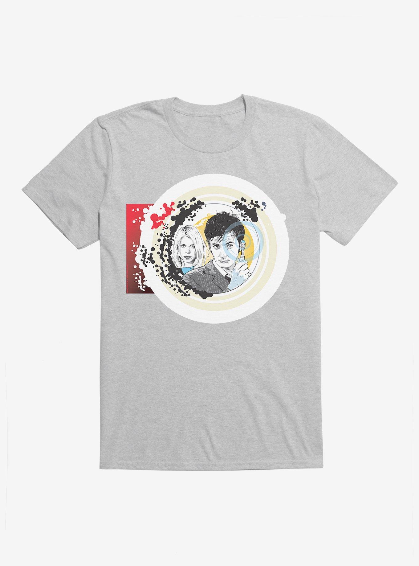 Doctor Who Tenth Doctor And Rose T-Shirt, , hi-res