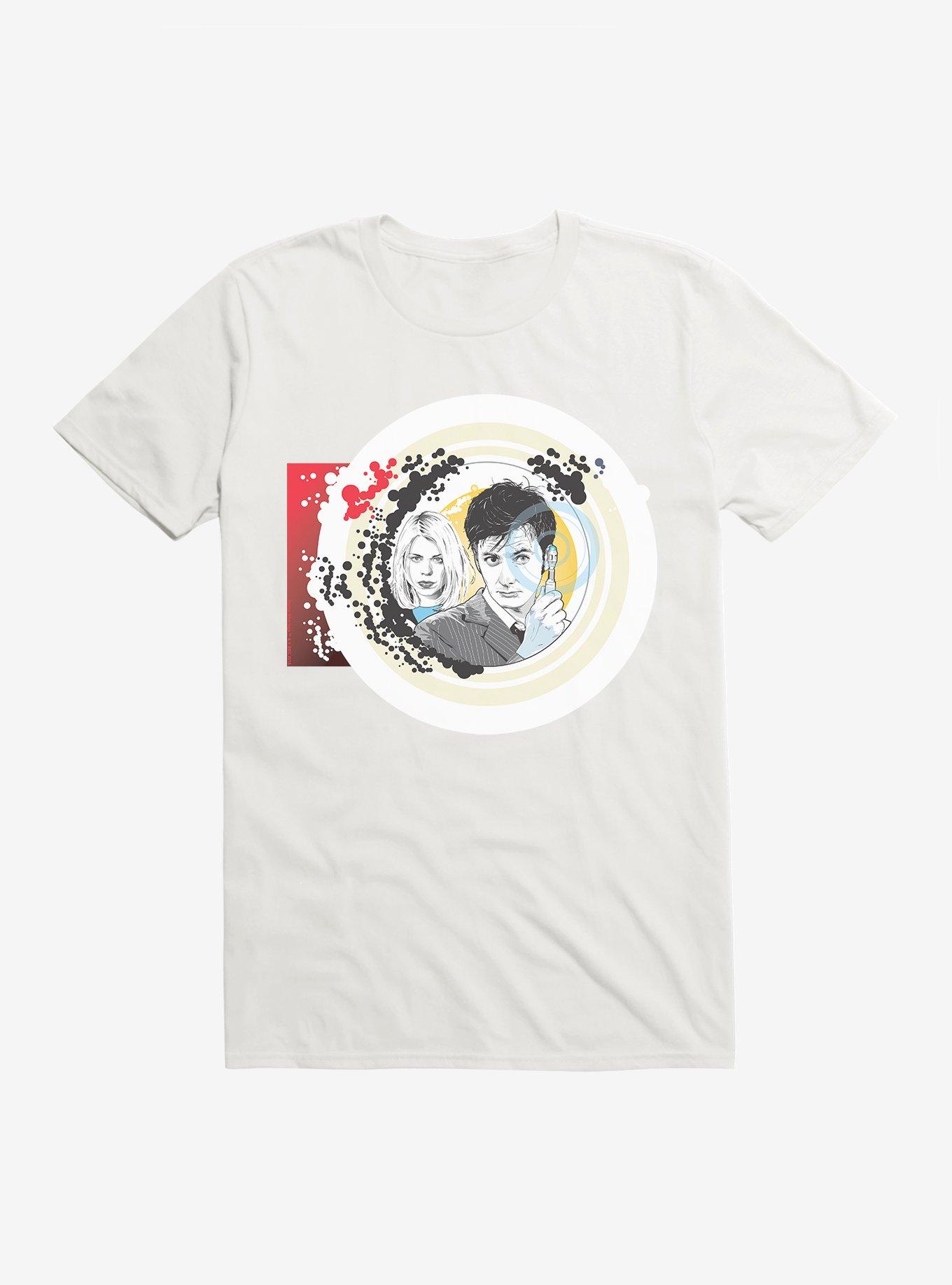 Doctor Who Tenth Doctor And Rose T-Shirt, , hi-res