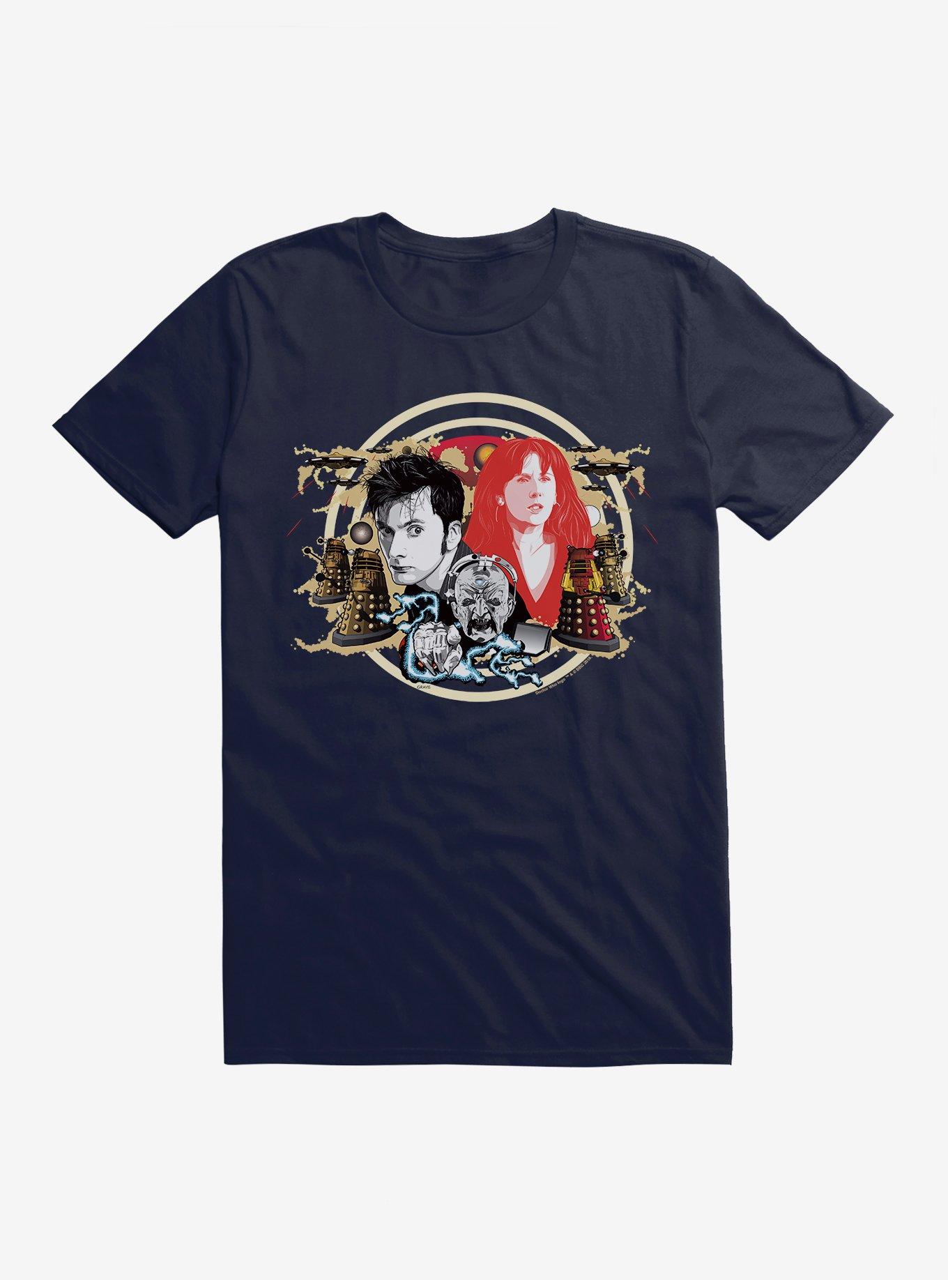 Doctor Who Tenth Doctor And Donna T-Shirt, , hi-res