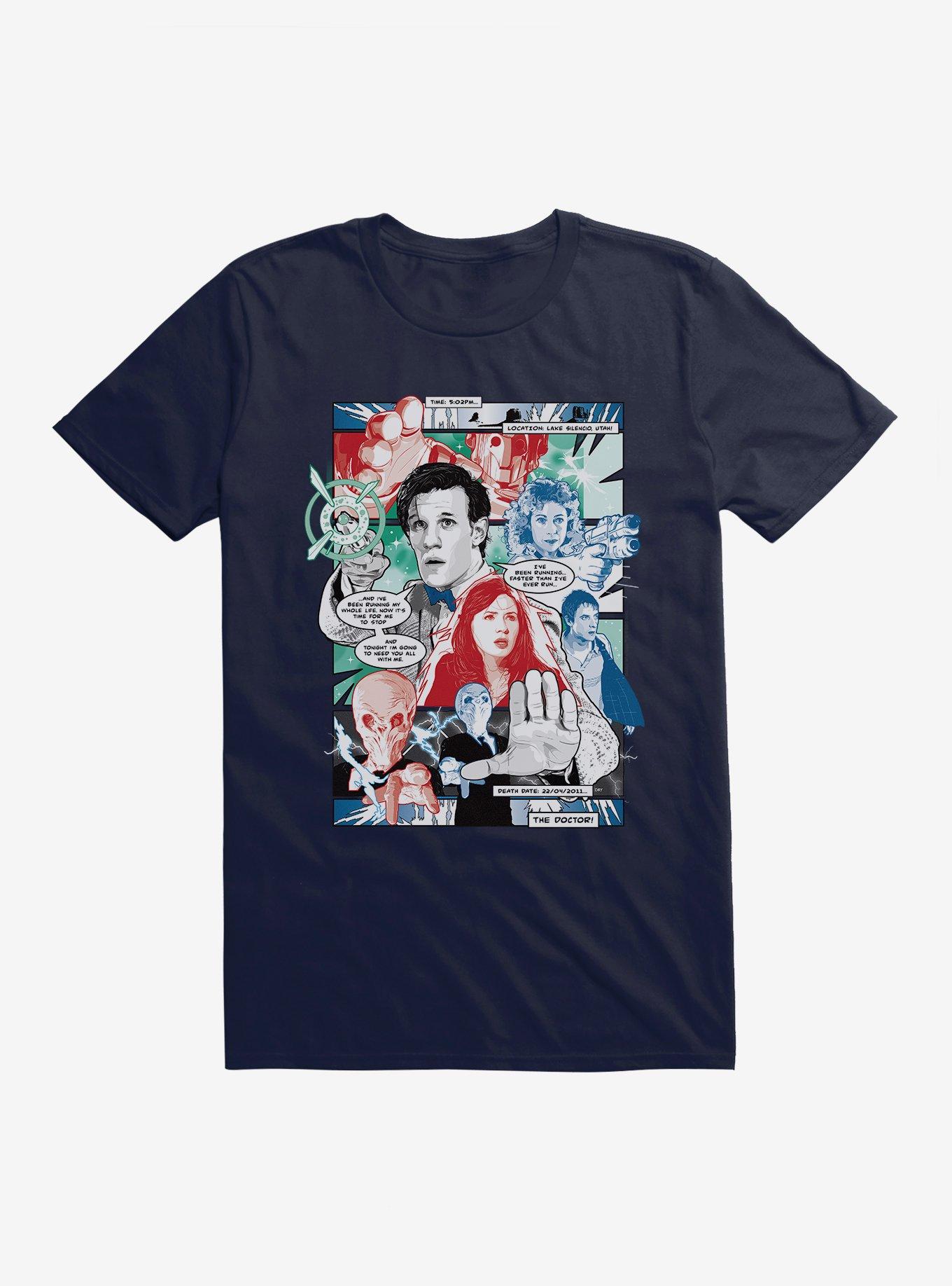 Doctor Who Eleventh Doctor Comic Page T-Shirt, , hi-res