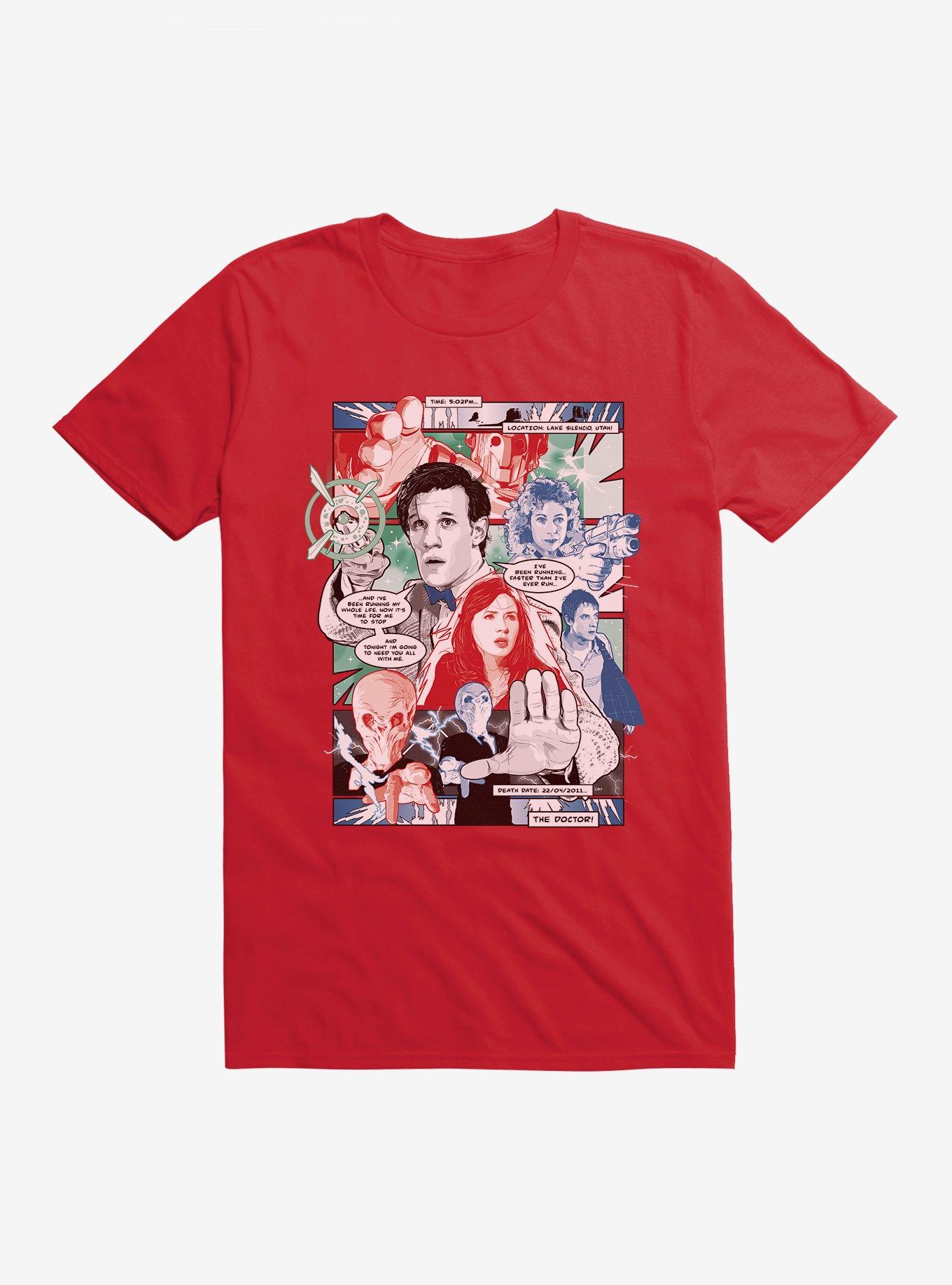Doctor Who Eleventh Doctor Comic Page T-Shirt, , hi-res