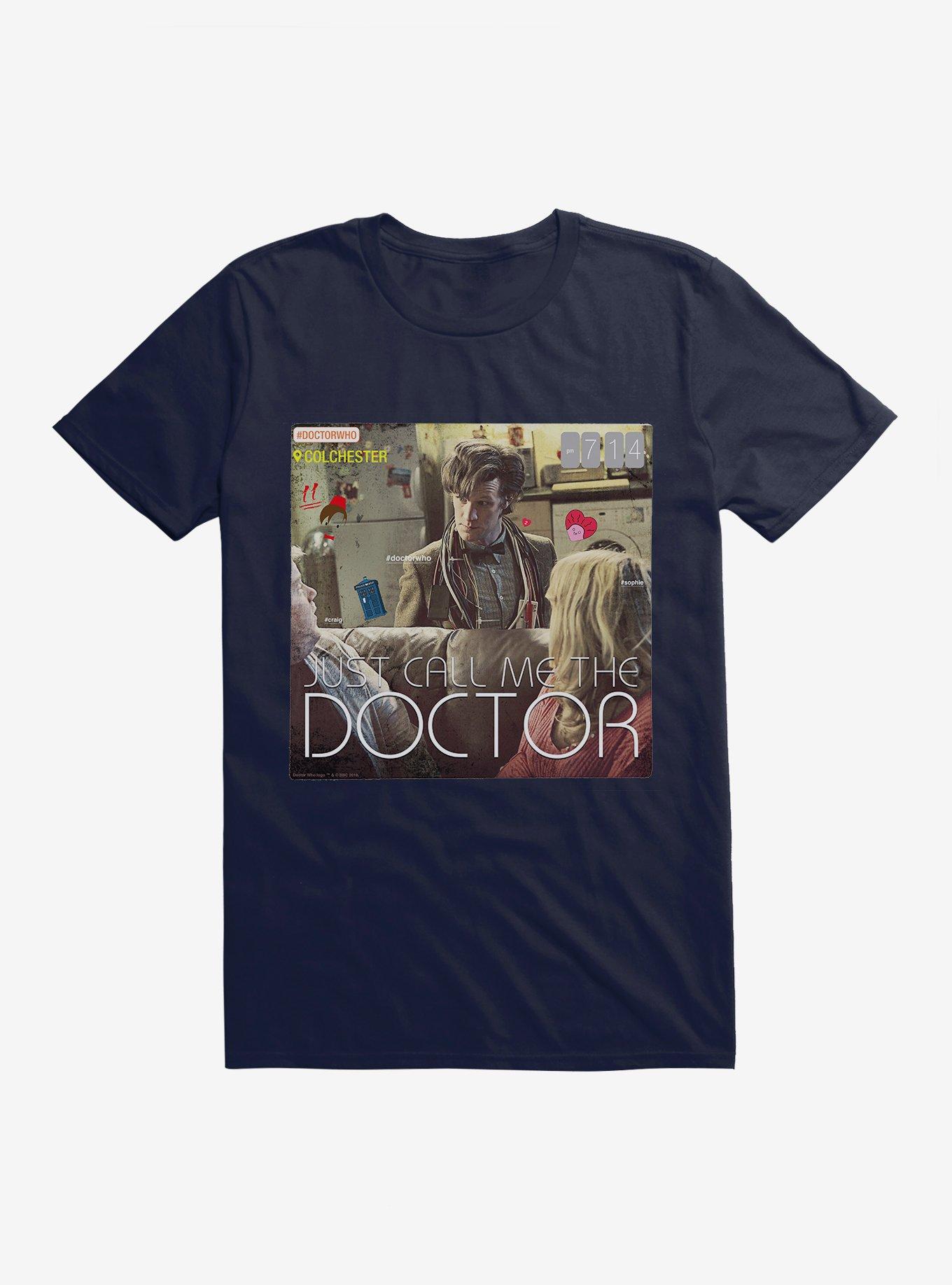 Doctor Who Eleventh Doctor Call Me The Doctor T-Shirt, , hi-res