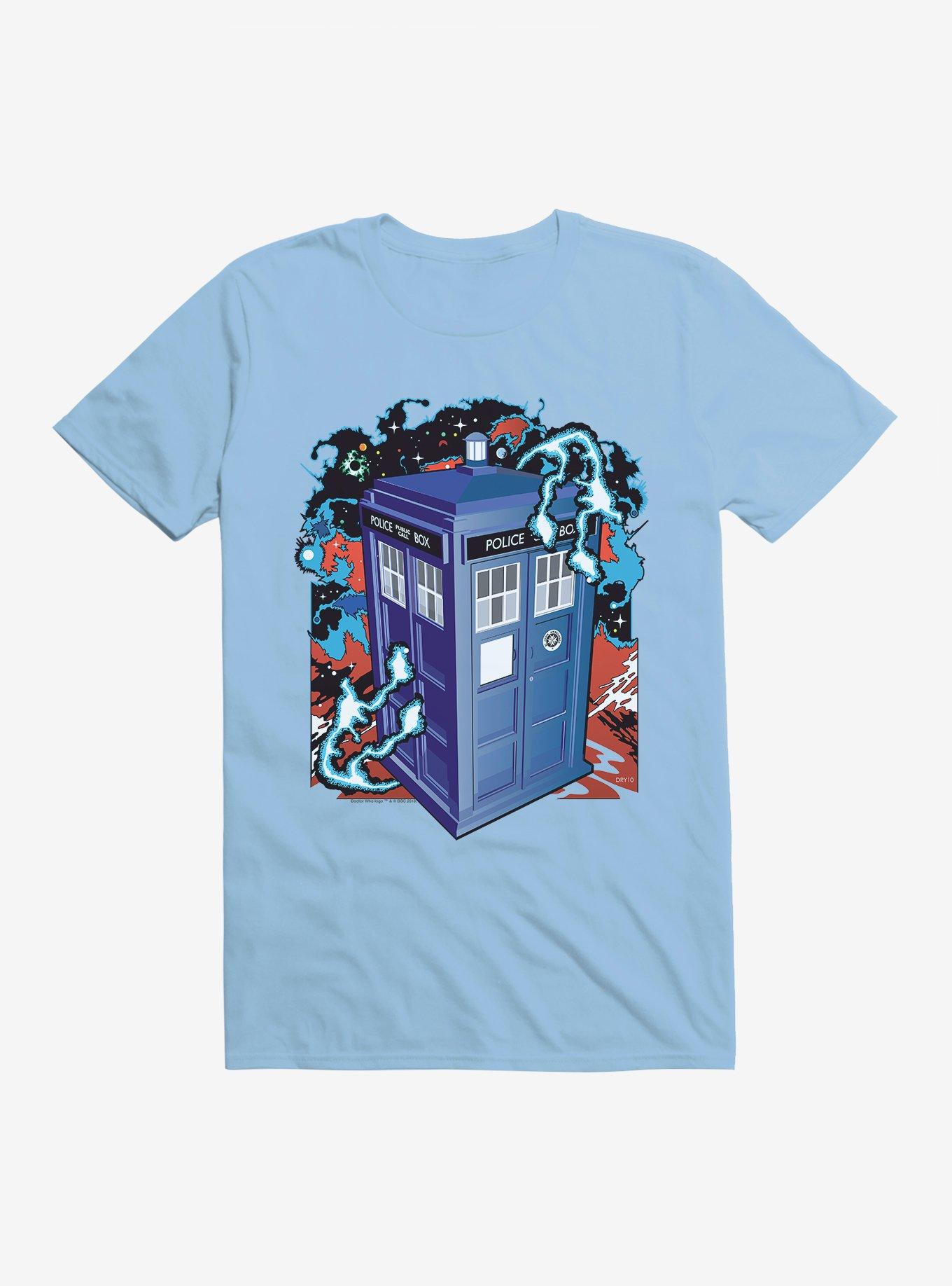 Doctor Who Electric Tardis T-Shirt, , hi-res