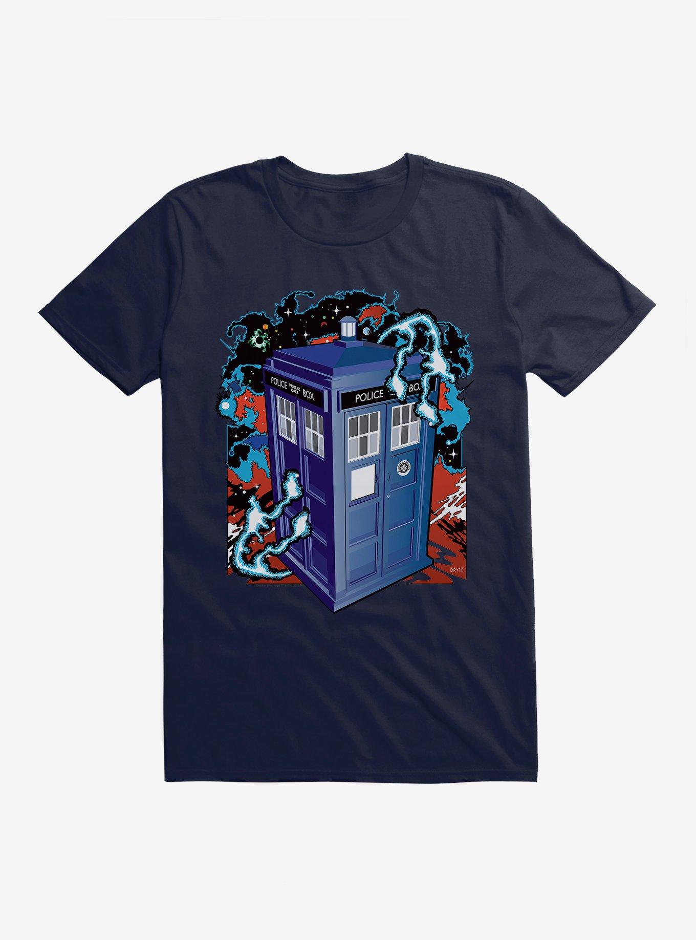 Doctor Who Electric Tardis T-Shirt, , hi-res