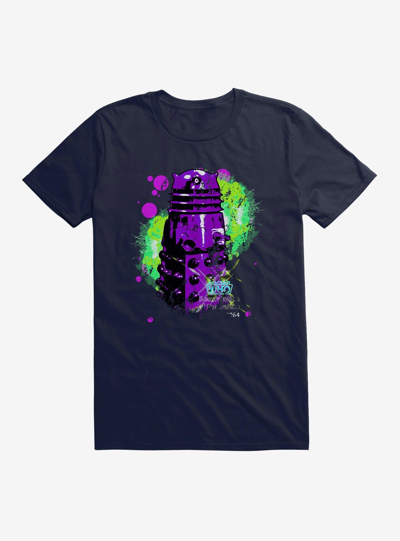 Doctor Who Dalek Neon Art T-Shirt