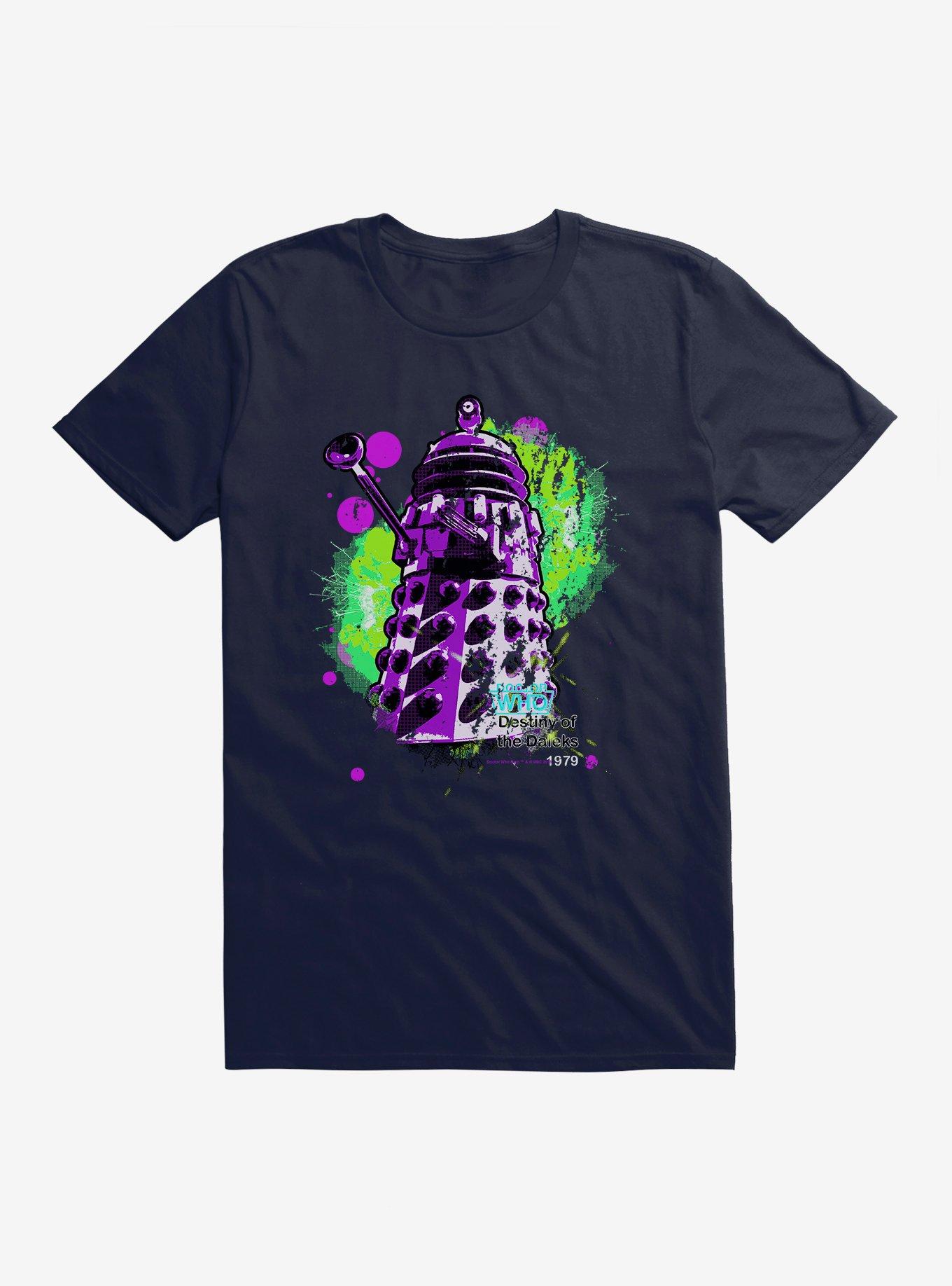 Doctor Who Dalek Retro Art T-Shirt, , hi-res