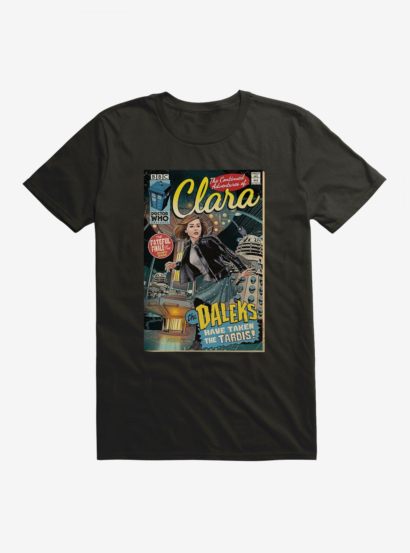 Doctor Who Clara Comic Cover T-Shirt, , hi-res