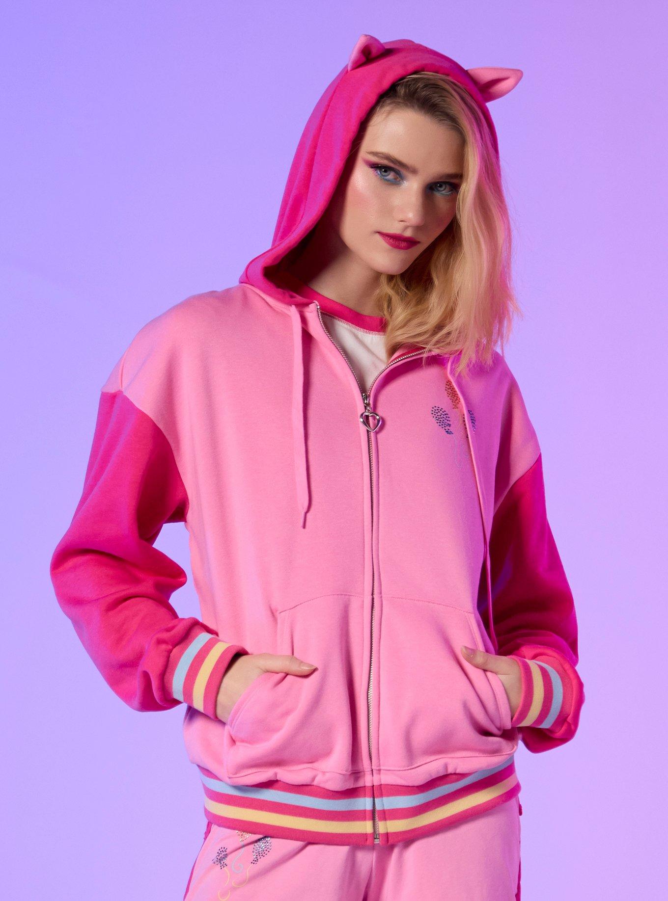 My Little Pony Pinkie Pie Rhinestone Hoodie, , hi-res