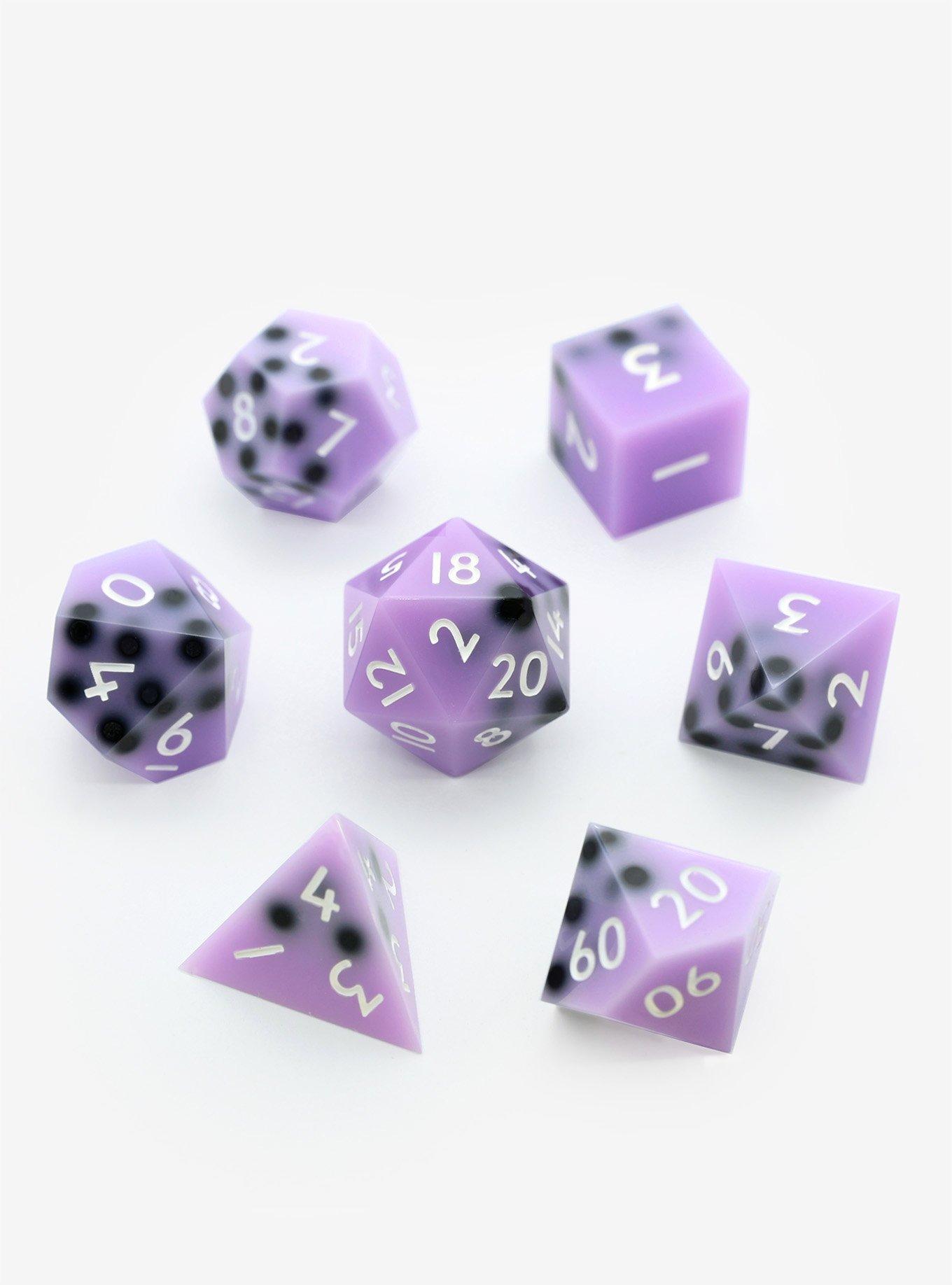 Everything Dice Taro Milk Tea Boba Dice Set, , hi-res