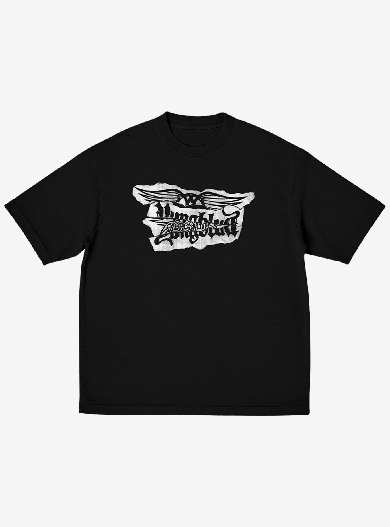 Aerosmith X YUNGBLUD Wings Logo T-Shirt, , hi-res