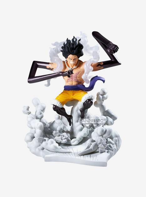 Bandai Namco One Piece Senkozekkei Monkey D. Luffy Gear 4 Figure