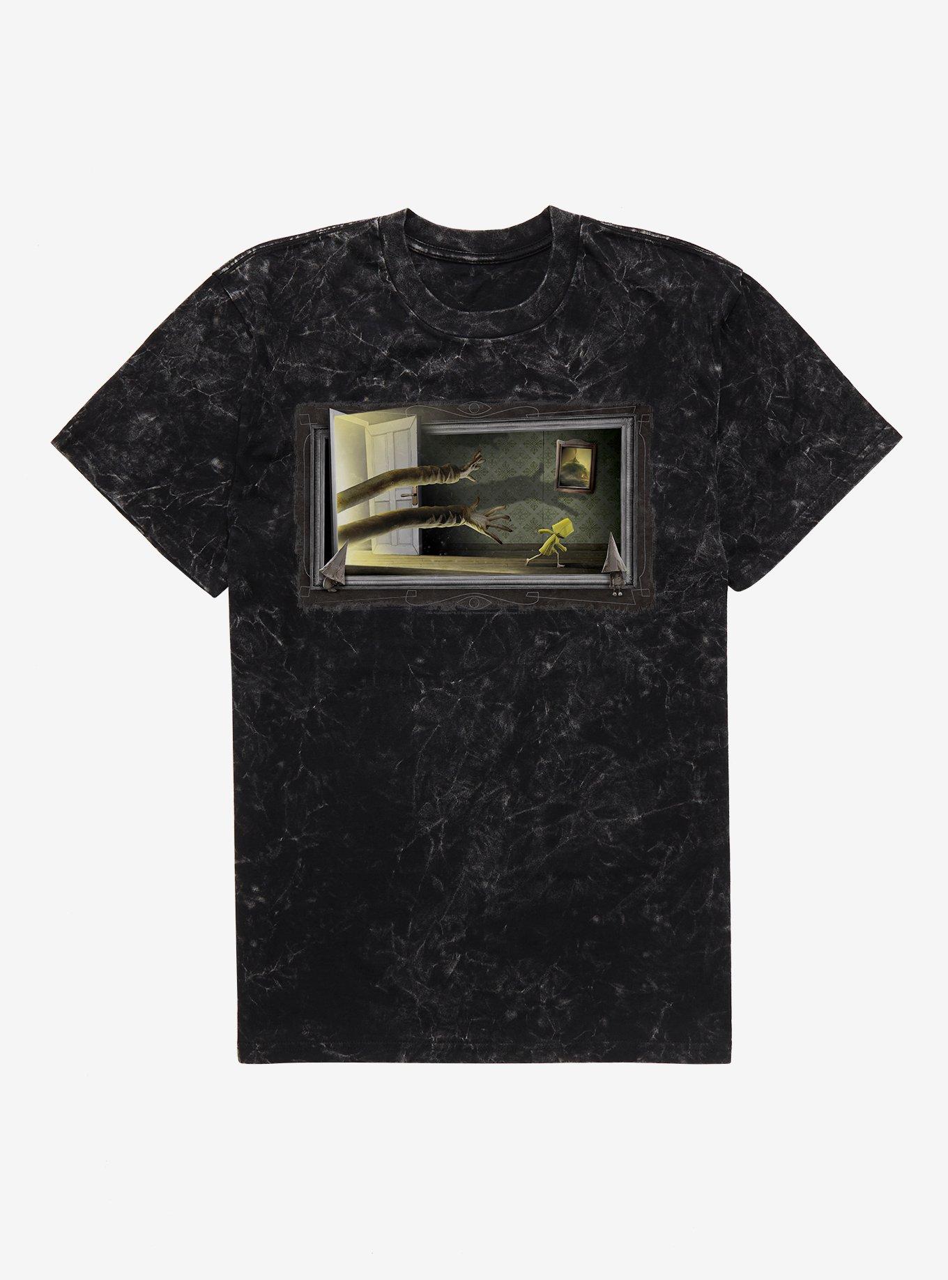 Little Nightmares The Janitor Arms And Six Mineral Wash T-Shirt, , hi-res