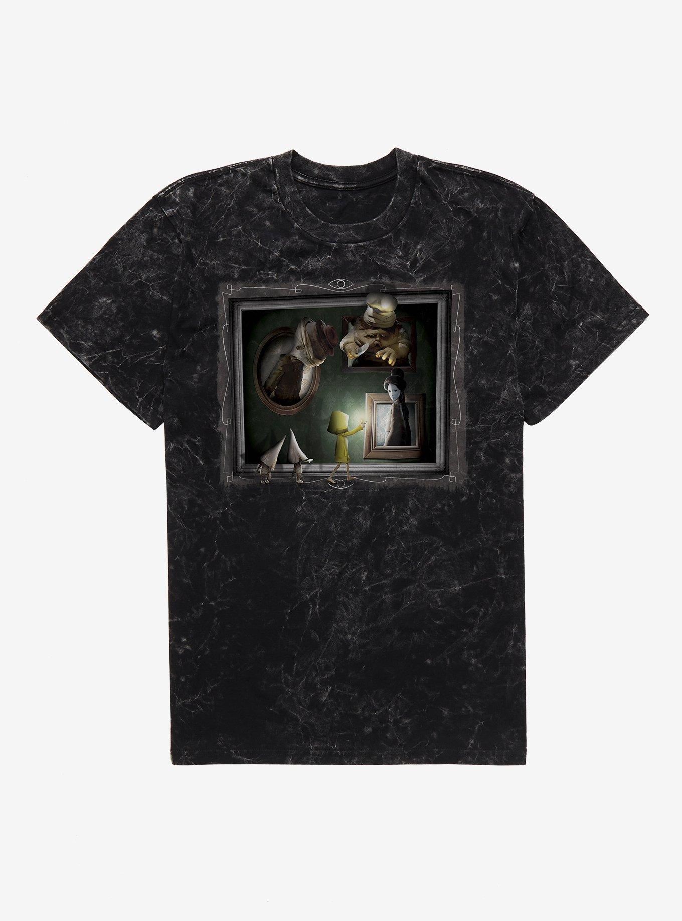 Little Nightmares Six, The Lady, Janitor, Butcher & Nomes Mineral Wash T-Shirt, , hi-res