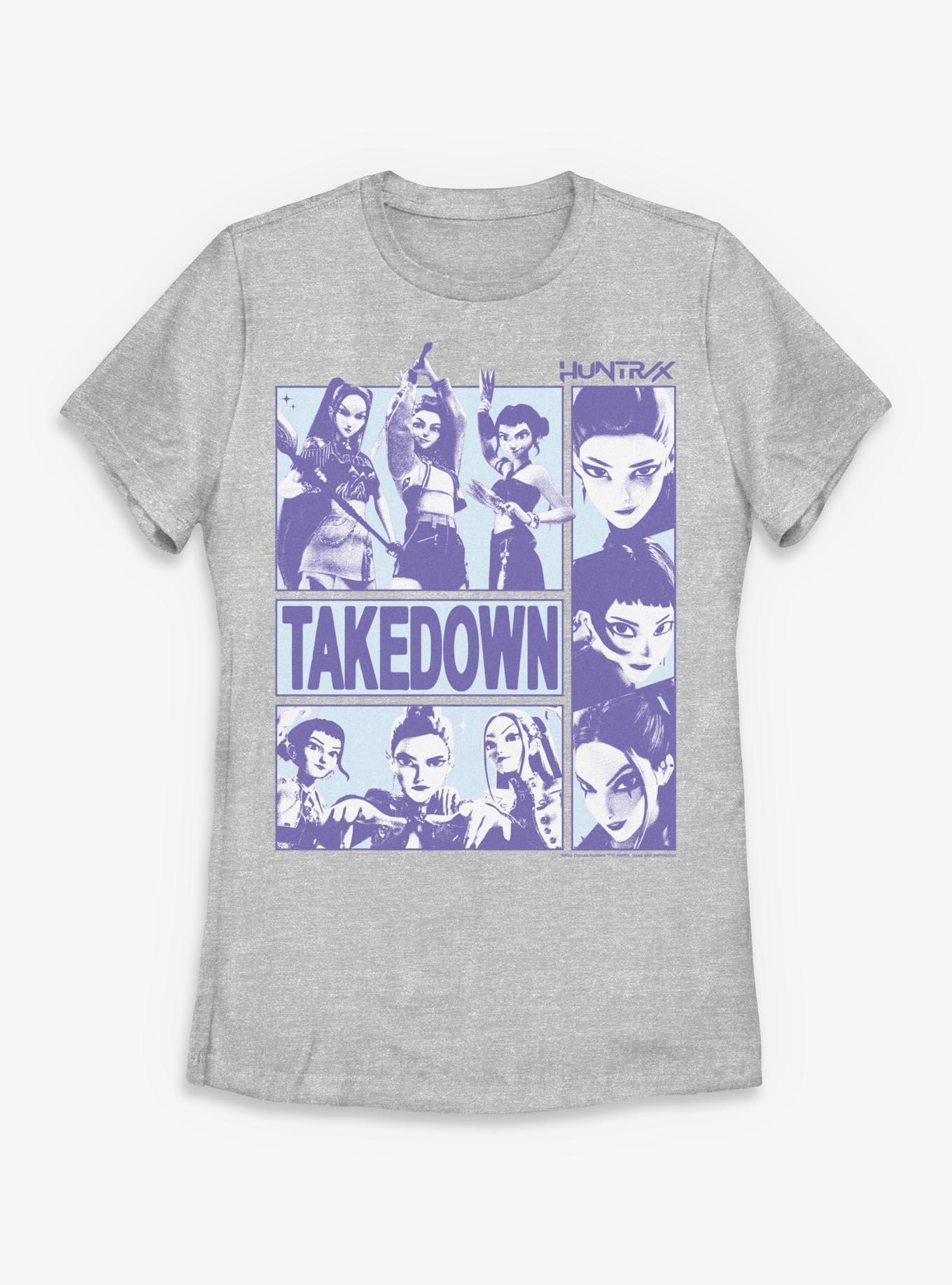KPop Demon Hunters Takedown Huntrix Womens T-Shirt, , hi-res
