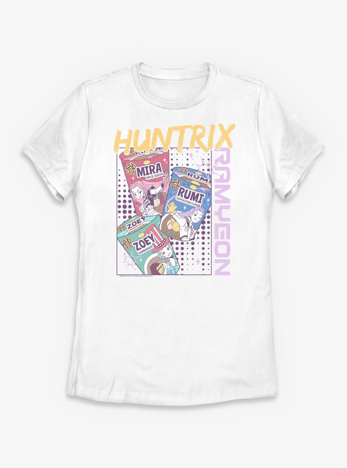 KPop Demon Hunters Huntrix Ramyeon Ramen Womens T-Shirt, , hi-res