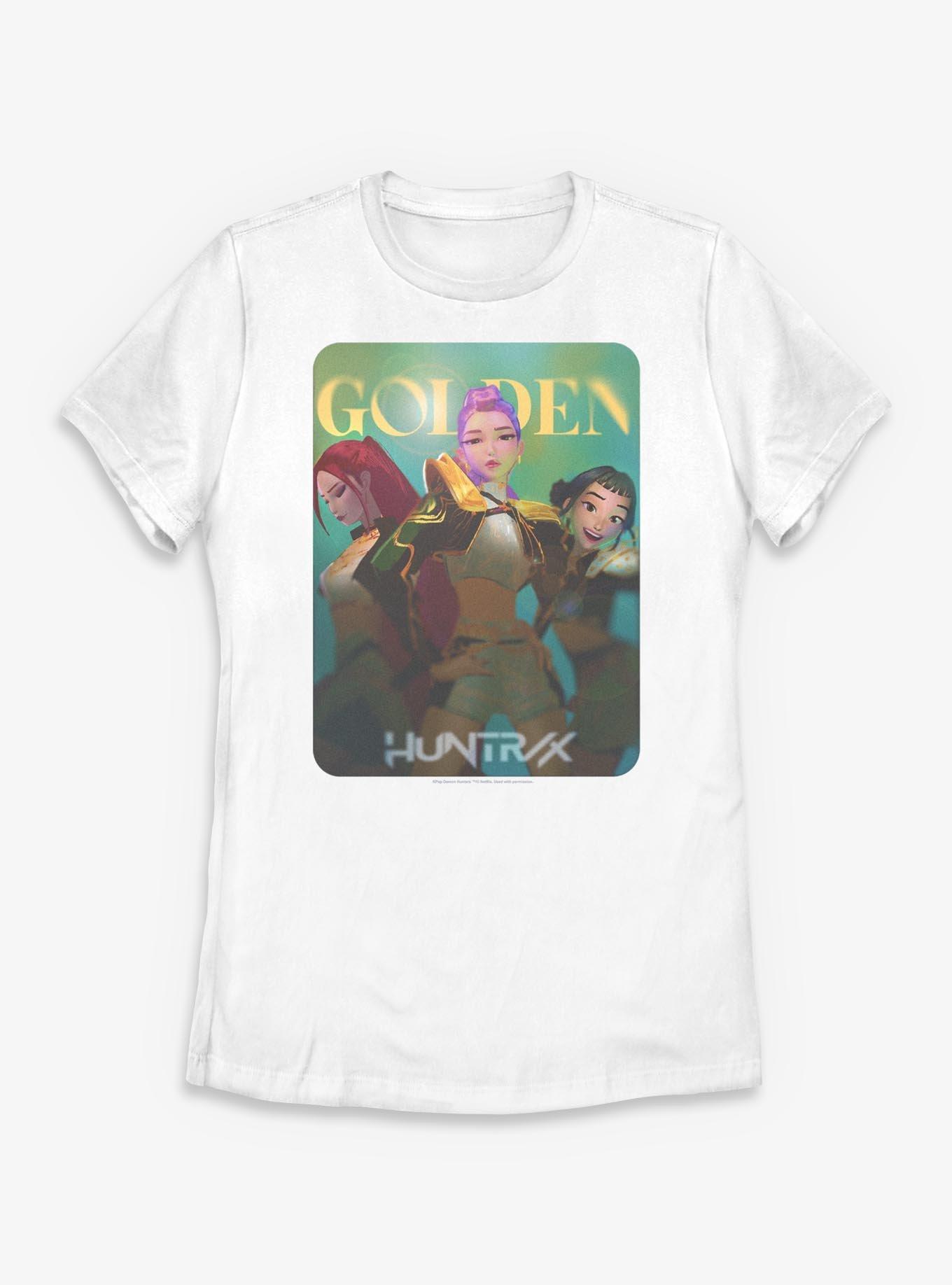KPop Demon Hunters Huntrix Golden Photocard Womens T-Shirt, , hi-res