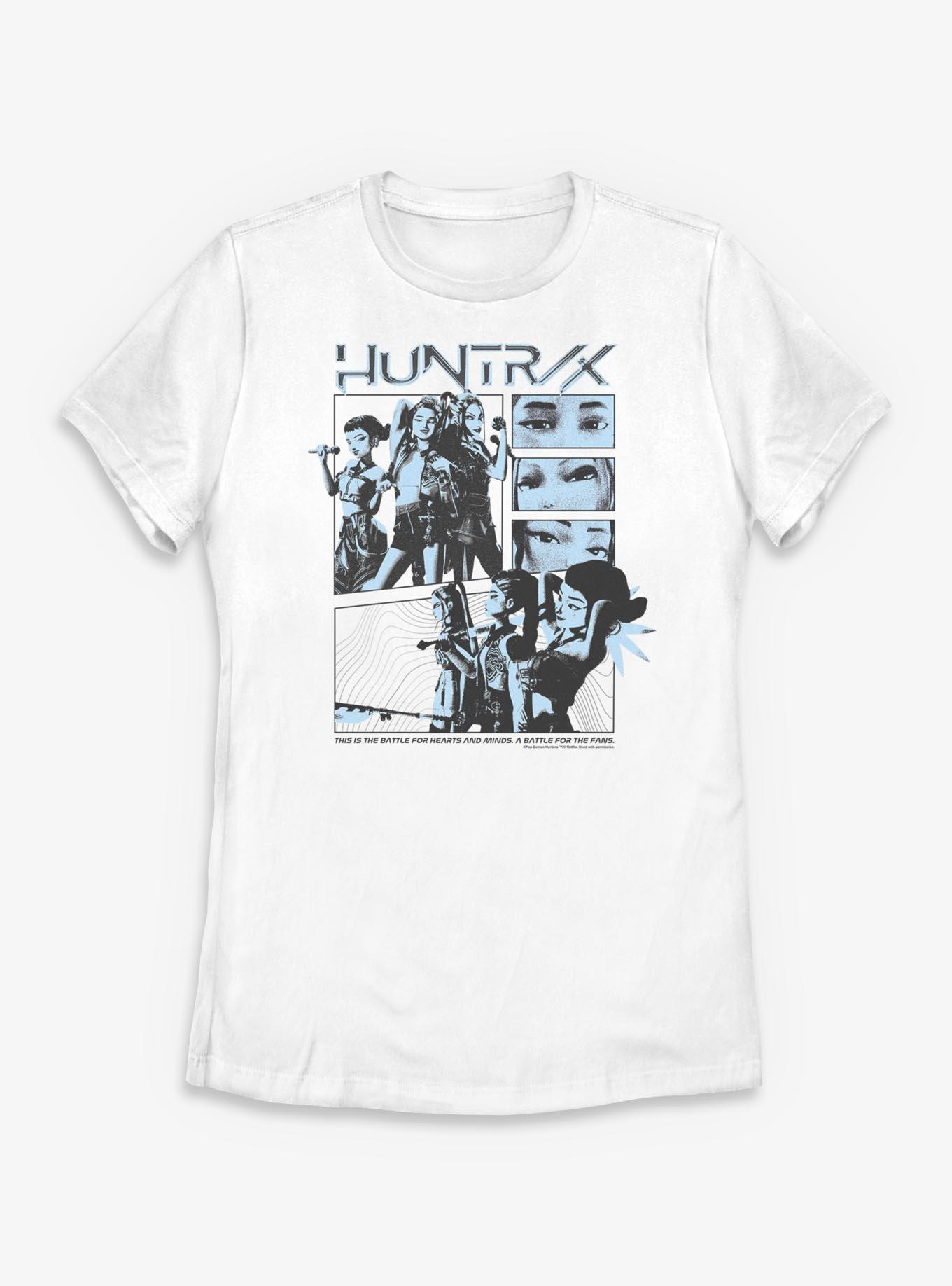 KPop Demon Hunters Huntrix A Battle For The Fans Womens T-Shirt, , hi-res