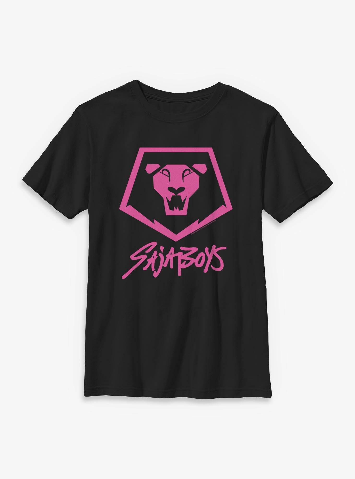 KPop Demon Hunters Saja Boys Lion Logo Youth T-Shirt, , hi-res
